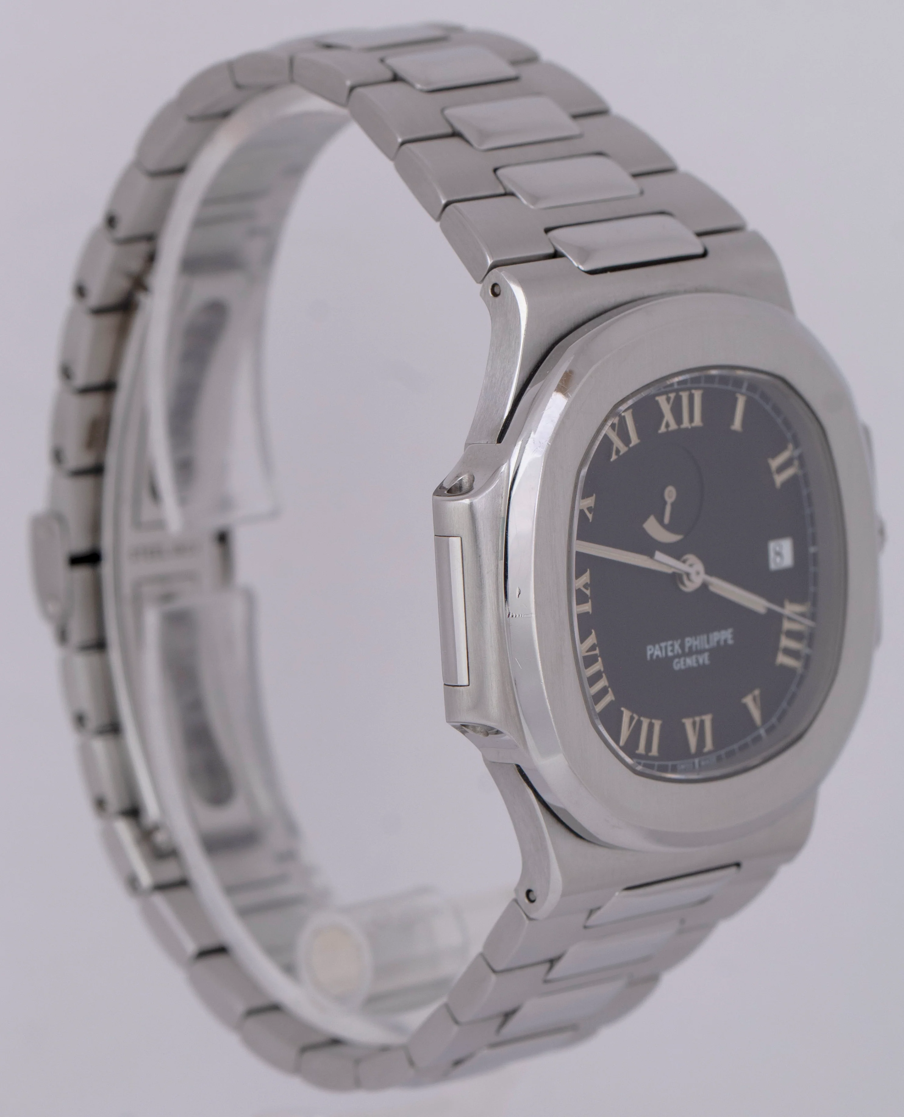 UNPOLISHED PAPERS Patek Philippe Nautilus Comet 3710/1A Black Roman 42mm B+P - Image 5