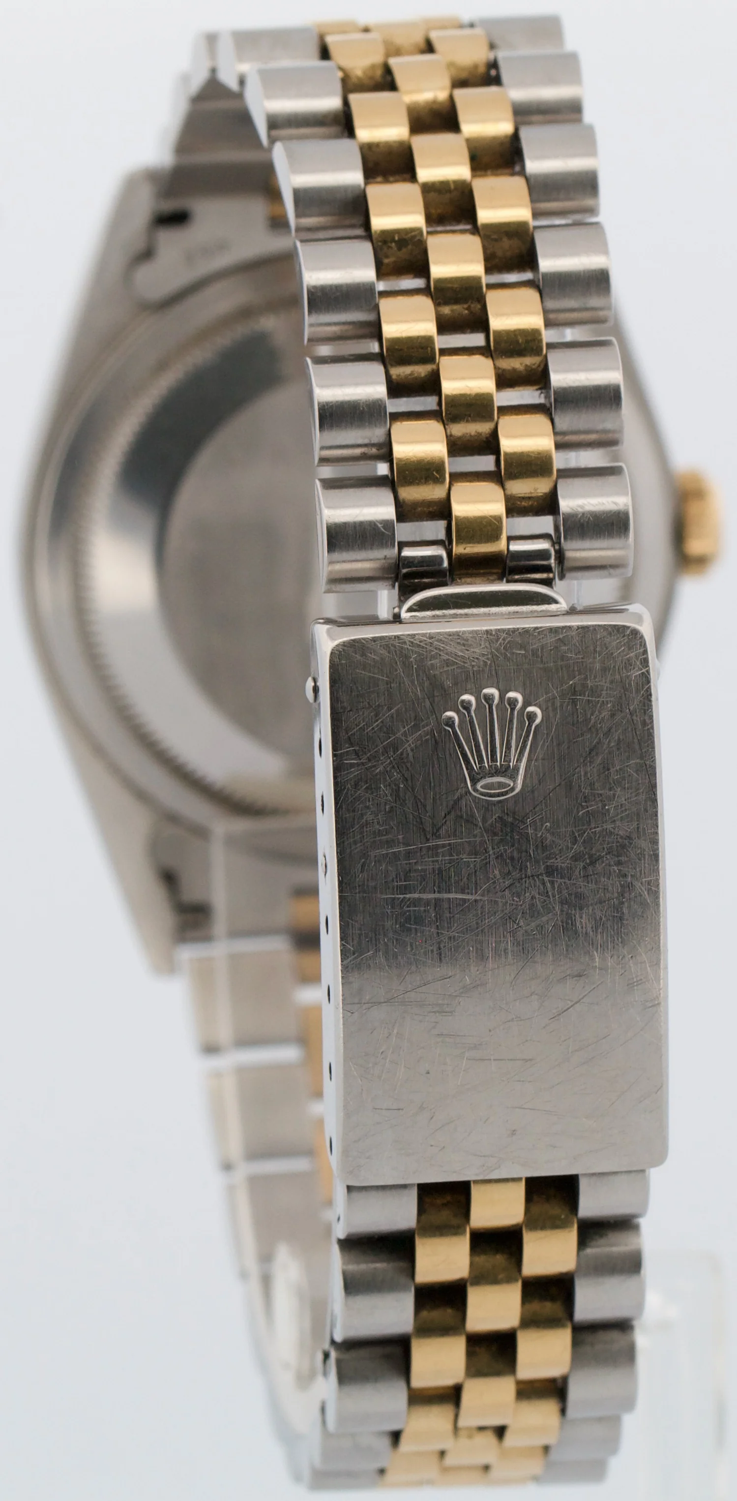 UNPOLISHED PAPERS Rolex DateJust 36mm CHAMPAGNE 18K Gold Steel JUBILEE 16233 BOX - Image 5