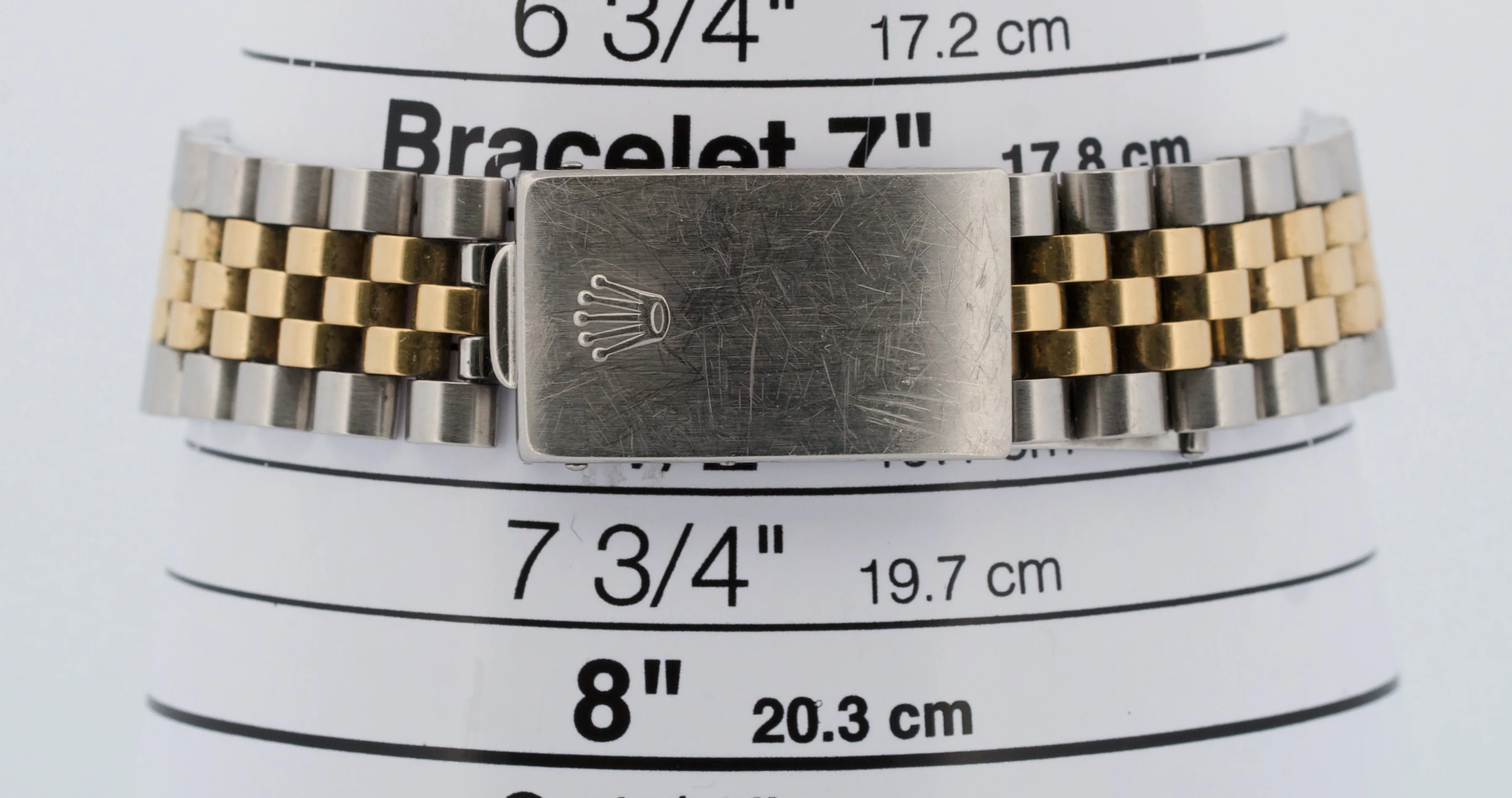 UNPOLISHED PAPERS Rolex DateJust 36mm CHAMPAGNE 18K Gold Steel JUBILEE 16233 BOX - Image 7