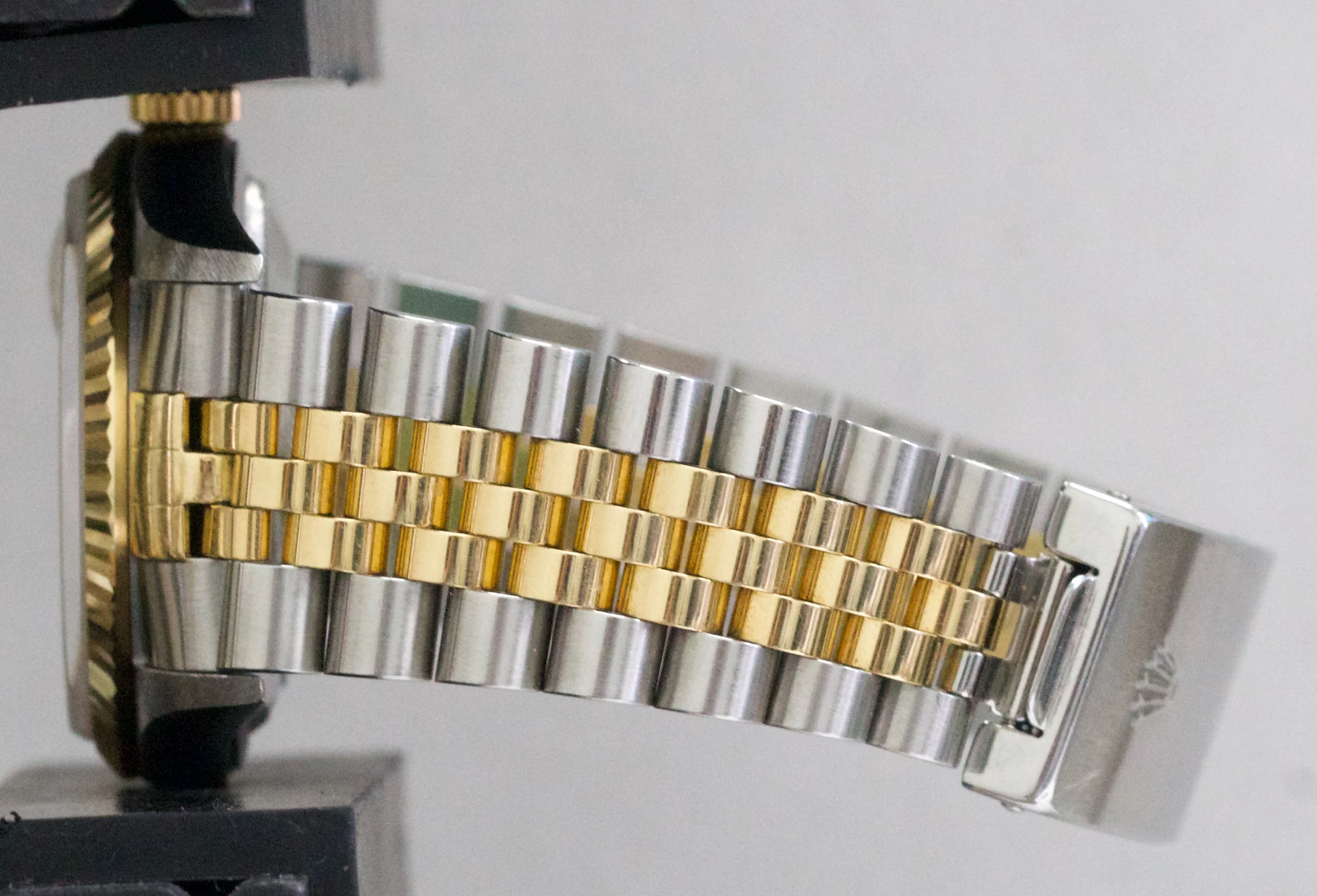 UNPOLISHED PAPERS Rolex DateJust 36mm CHAMPAGNE DIAMOND 18K JUBILEE 16233 BOX - Image 10