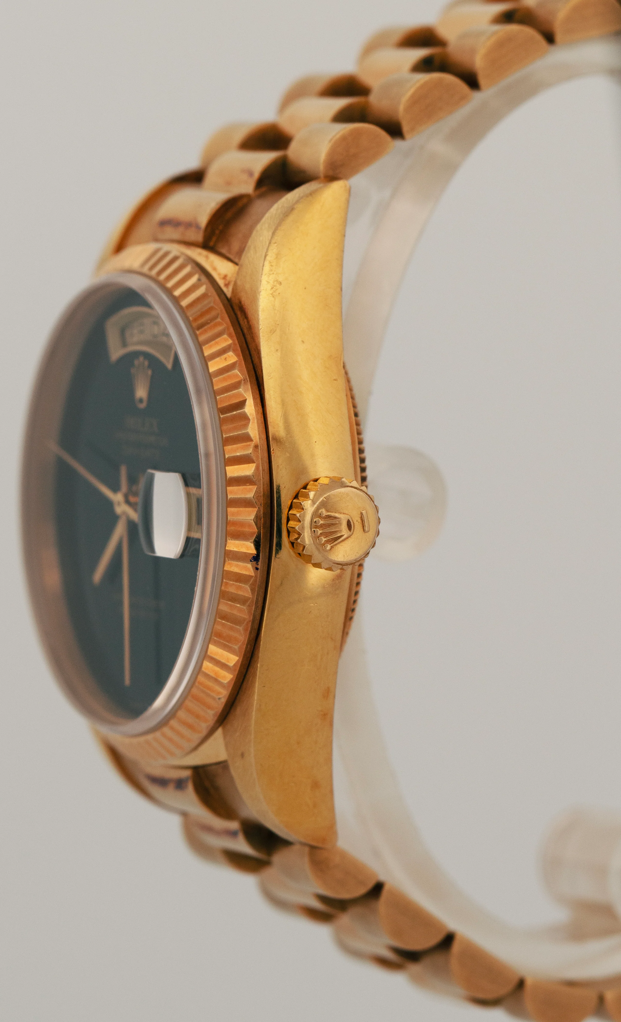 UNPOLISHED PAPERS Rolex Day-Date President FACTORY ONYX 18K Gold 36mm 18038 BOX - Image 6