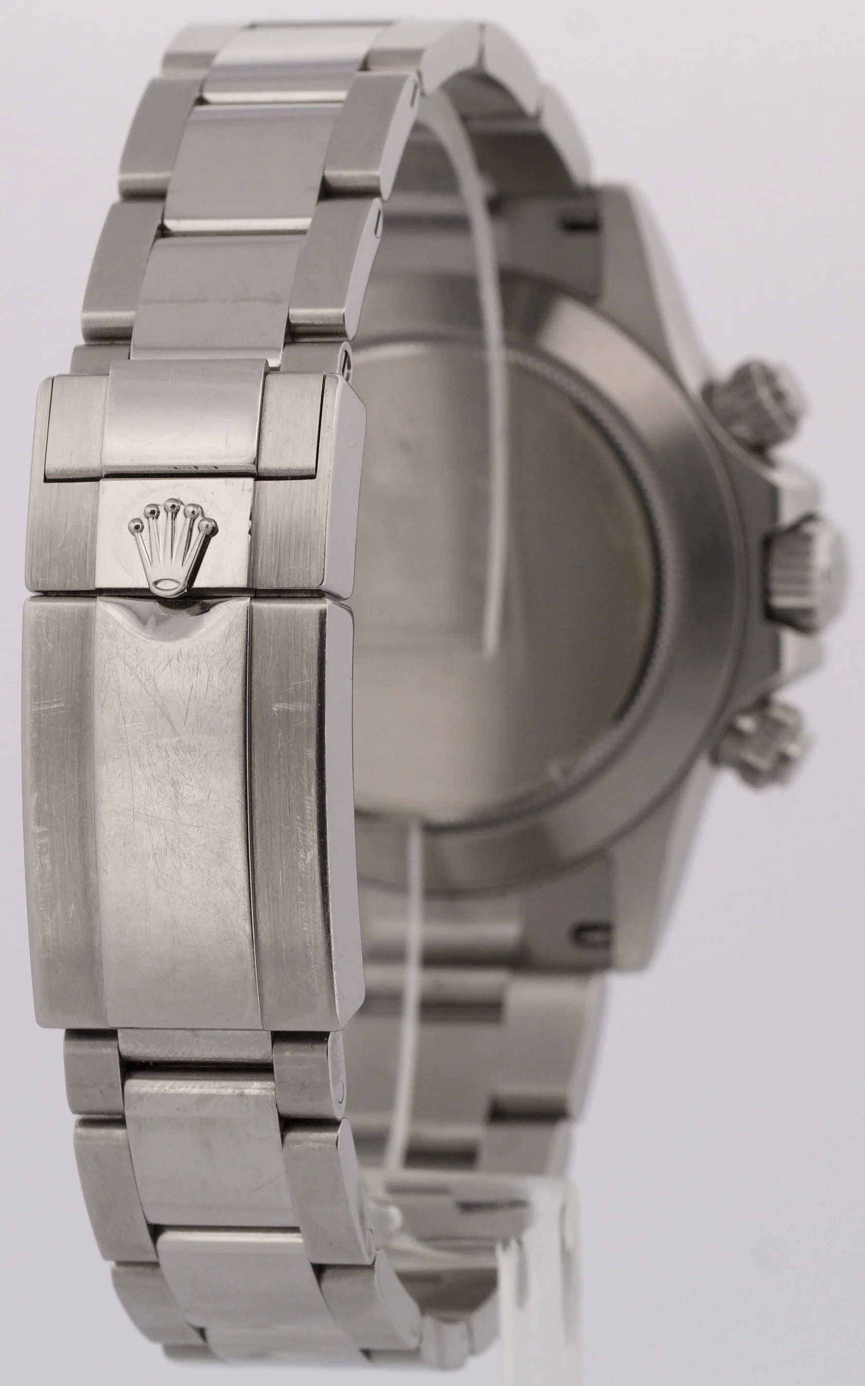 UNPOLISHED PAPERS Rolex Daytona Cosmograph PANDA White BLUE LUME 40mm 116520 BOX - Image 6