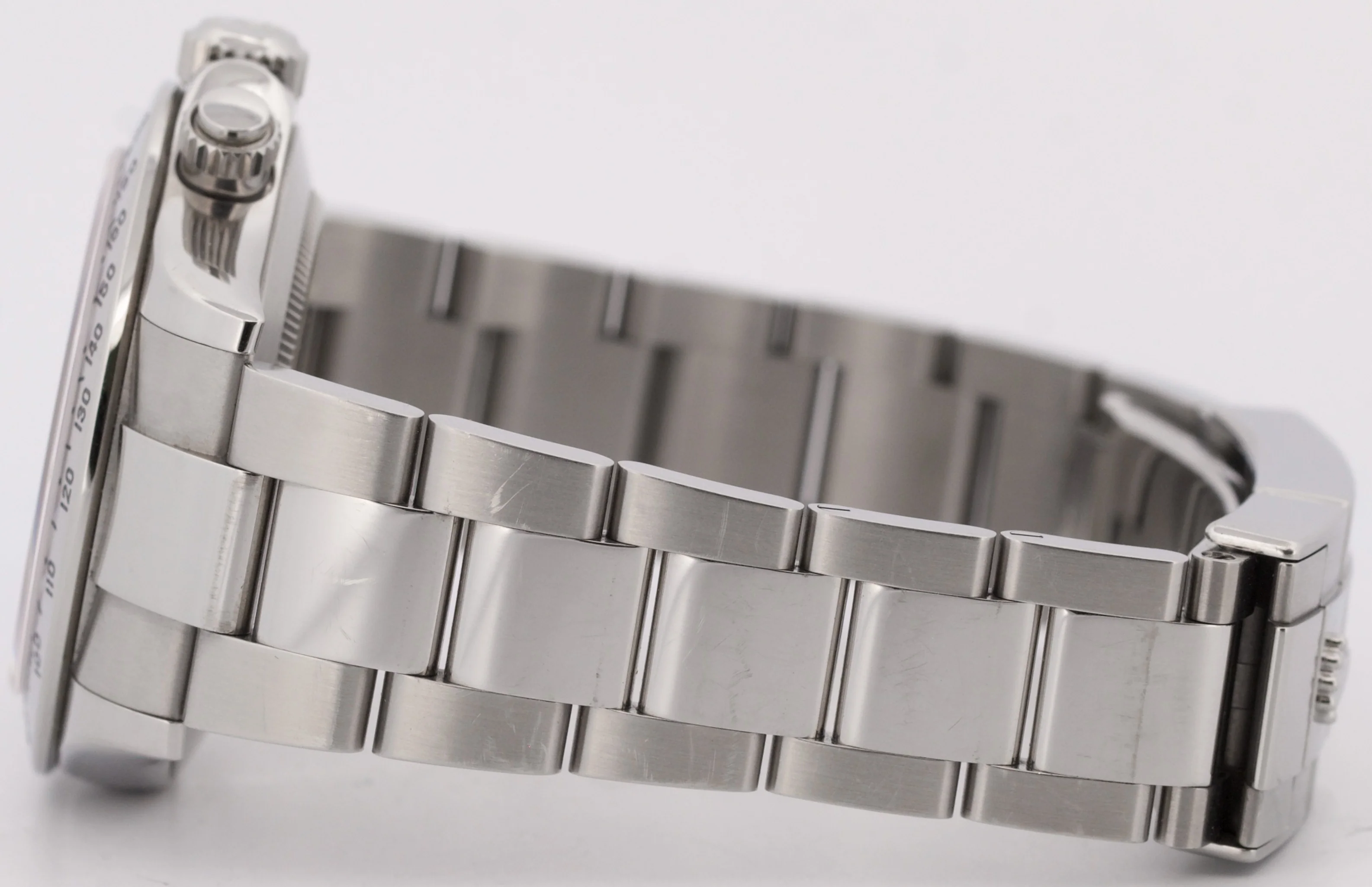 UNPOLISHED PAPERS Rolex Daytona Cosmograph PANDA White BLUE LUME 40mm 116520 BOX - Image 7