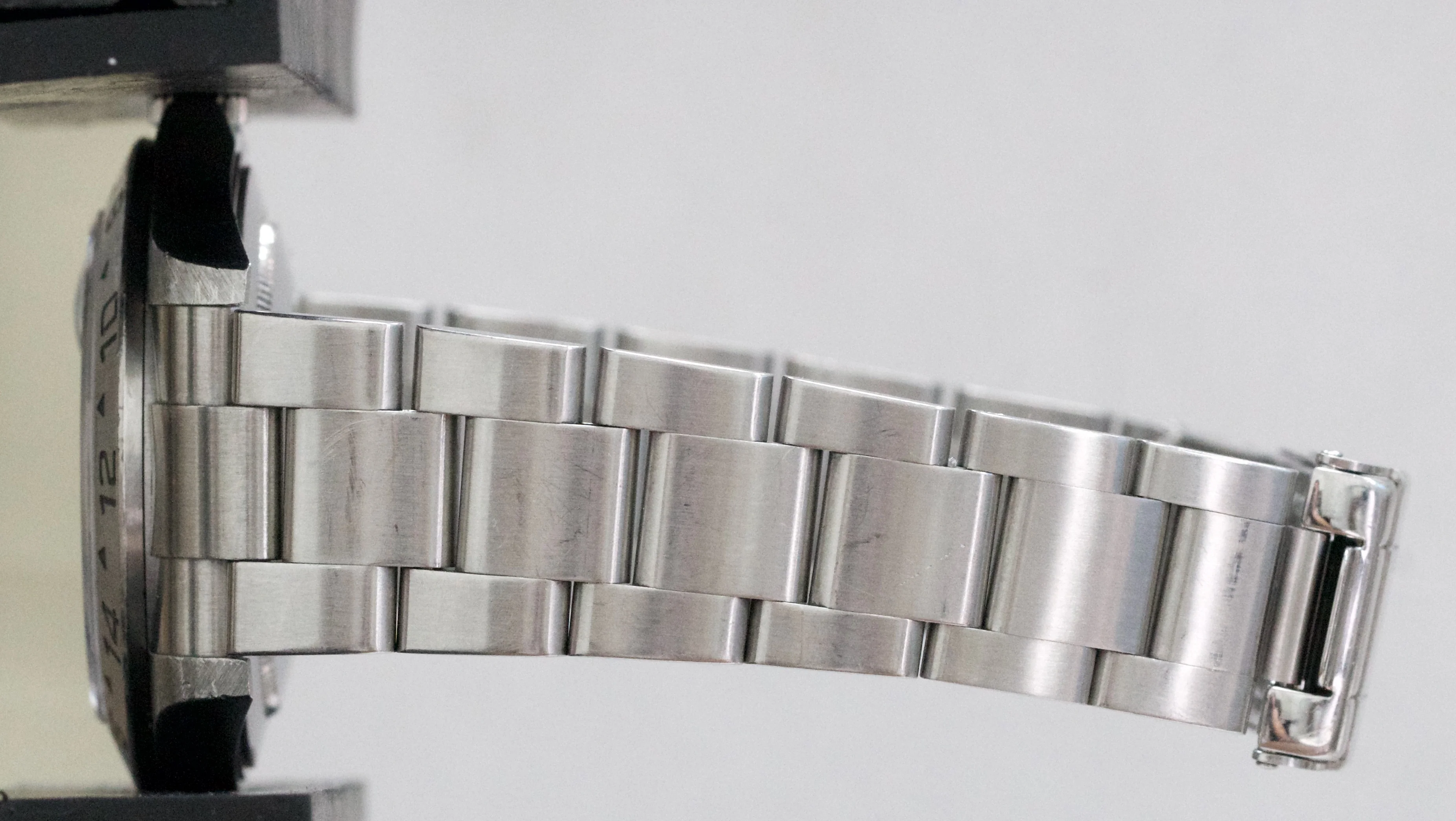 UNPOLISHED PAPERS Rolex Explorer II 40mm BLACK Steel GMT Date Watch 16570 BOX - Image 11