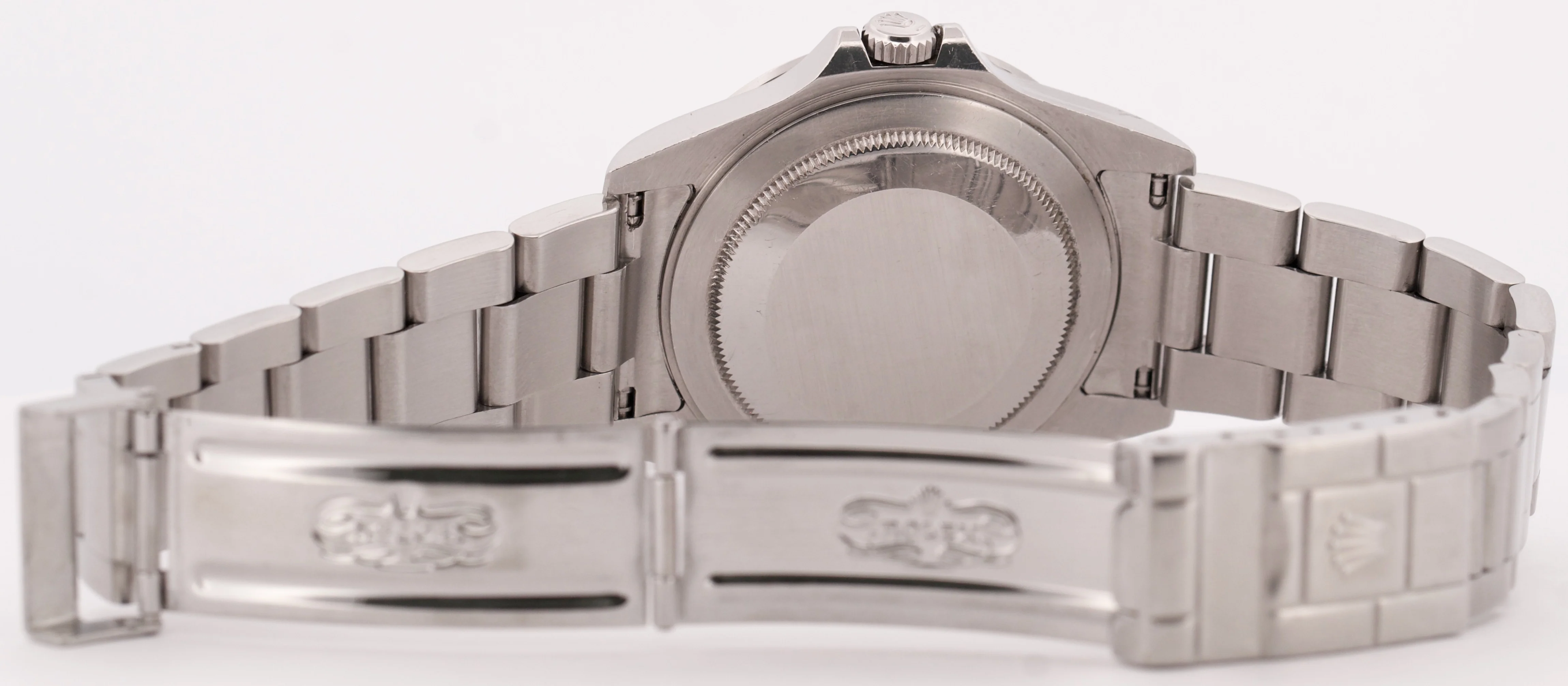 UNPOLISHED PAPERS Rolex Explorer II 40mm BLACK Steel GMT Date Watch 16570 BOX - Image 9