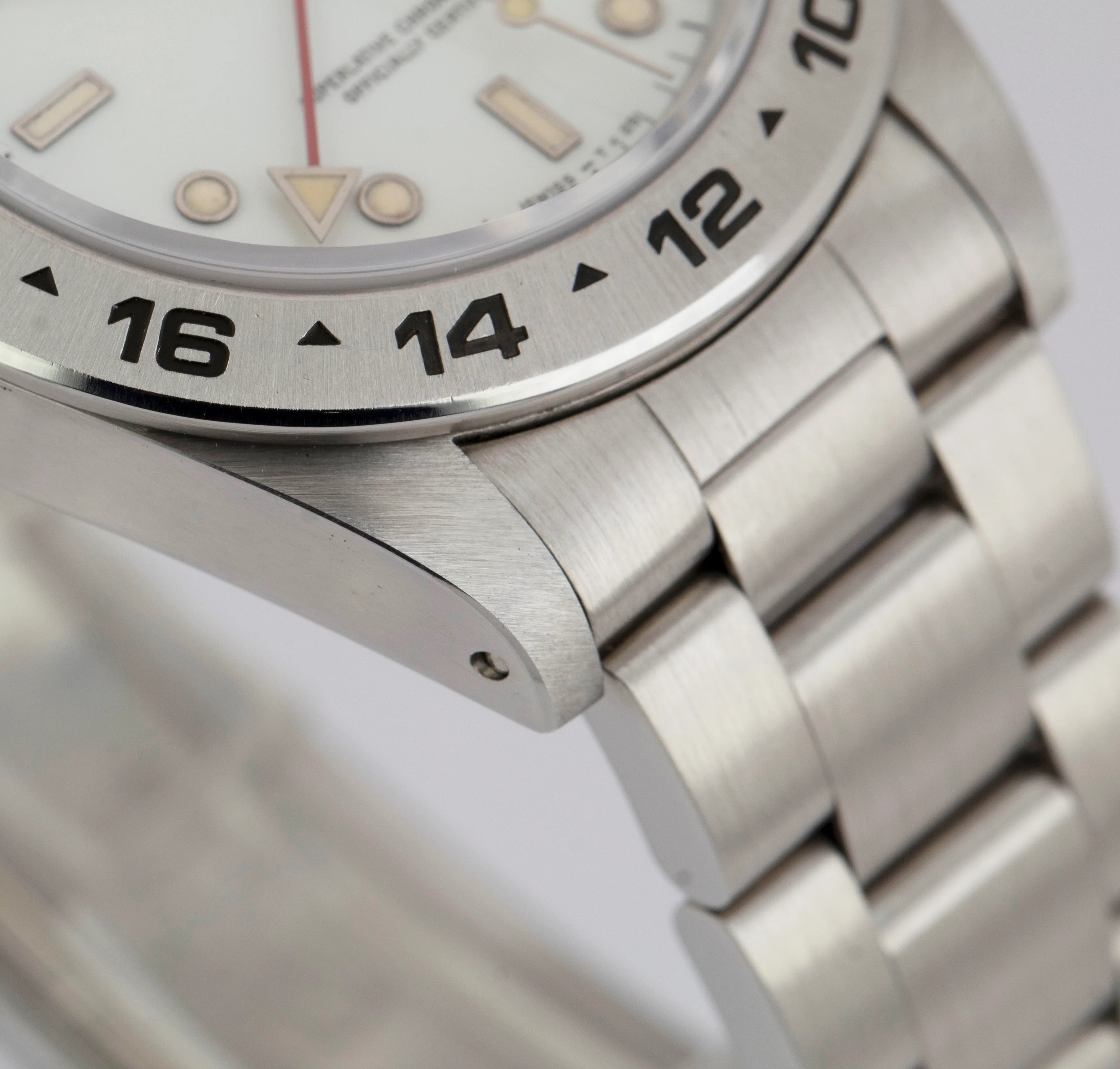 PAPERS Rolex Explorer II White Patina Stainless Steel 40mm Watch 16550 BOX - Image 7