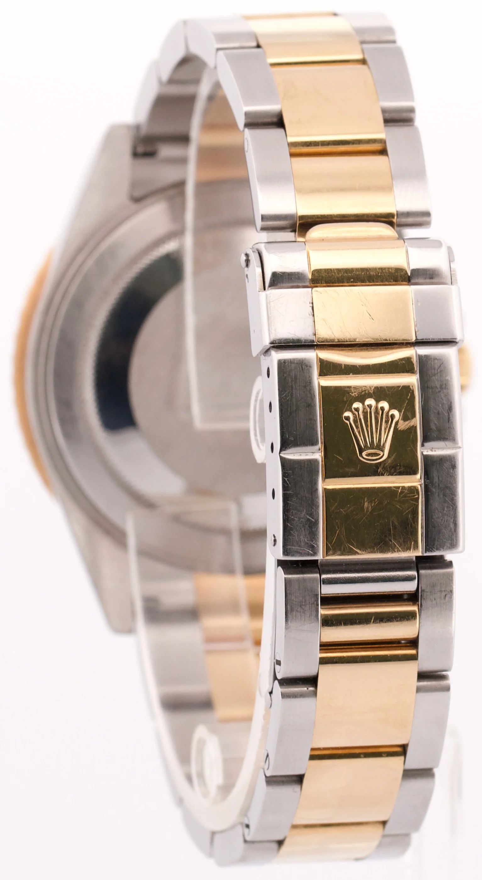 UNPOLISHED PAPERS Rolex GMT-Master II BLACK 18K Gold Steel OYSTER 40mm 16713 BOX - Image 5