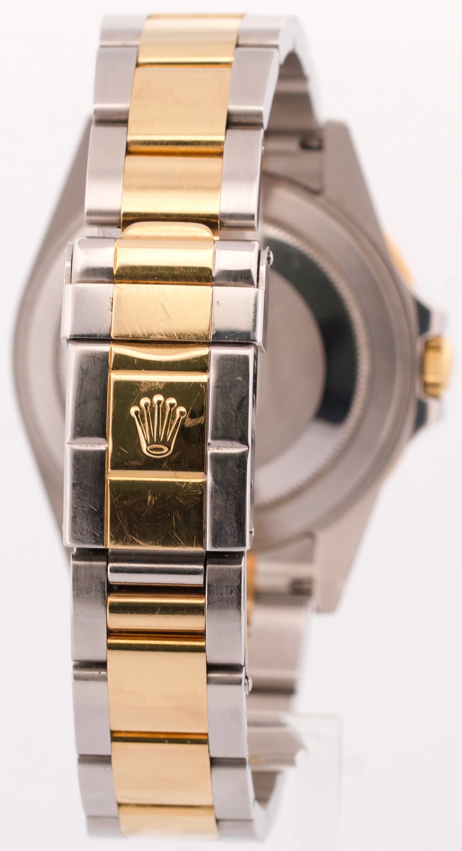 UNPOLISHED PAPERS Rolex GMT-Master II BLACK 18K Gold Steel OYSTER 40mm 16713 BOX - Image 6