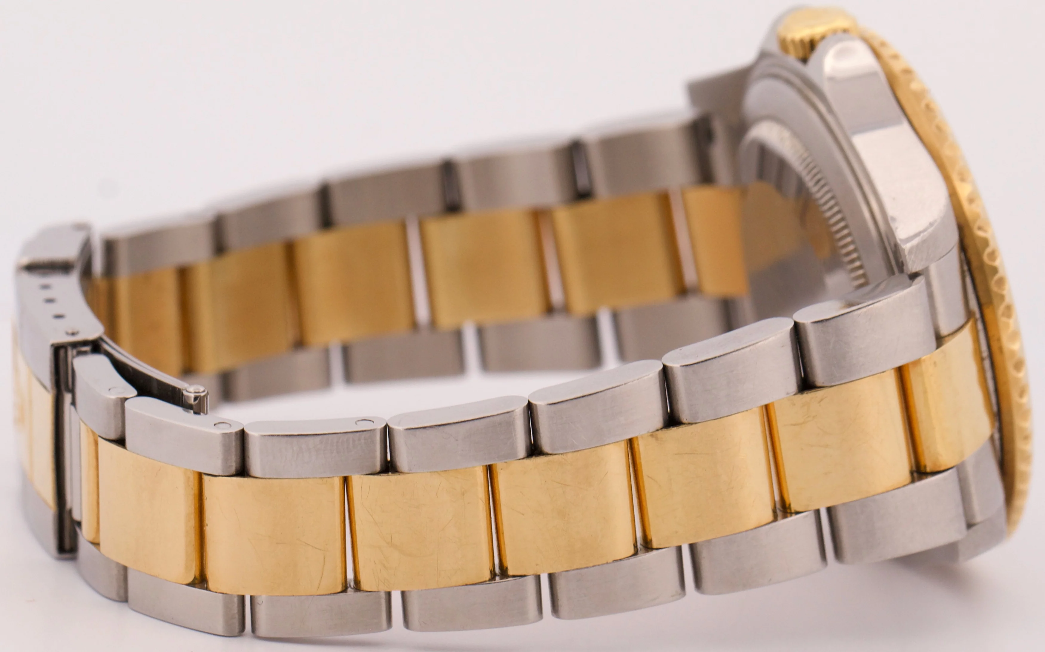 UNPOLISHED PAPERS Rolex GMT-Master II BLACK 18K Gold Steel OYSTER 40mm 16713 BOX - Image 8