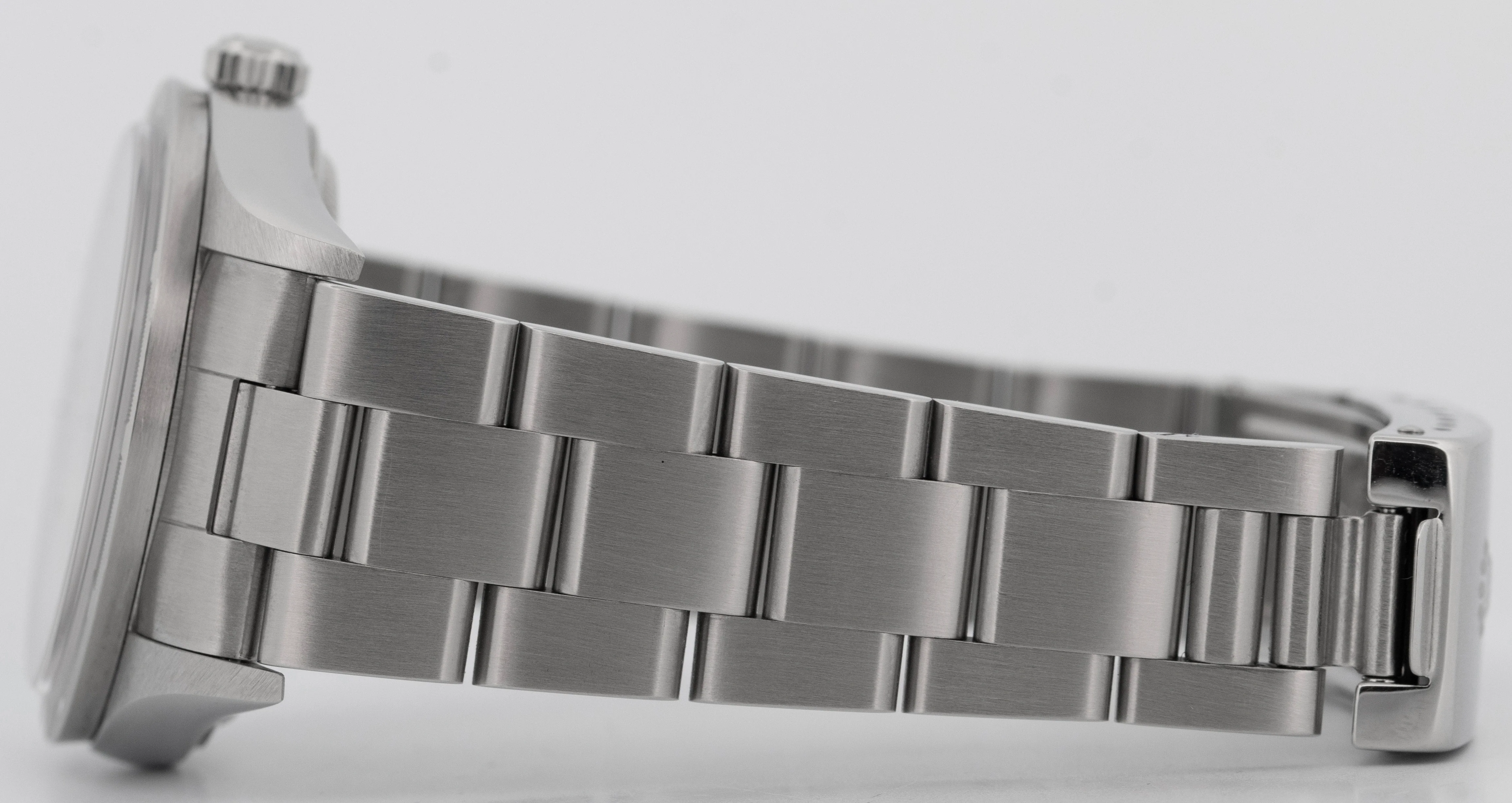 UNPOLISHED PAPERS Rolex Oyster Perpetual Air-King Blue 14010 Steel 34mm BOX - Image 6