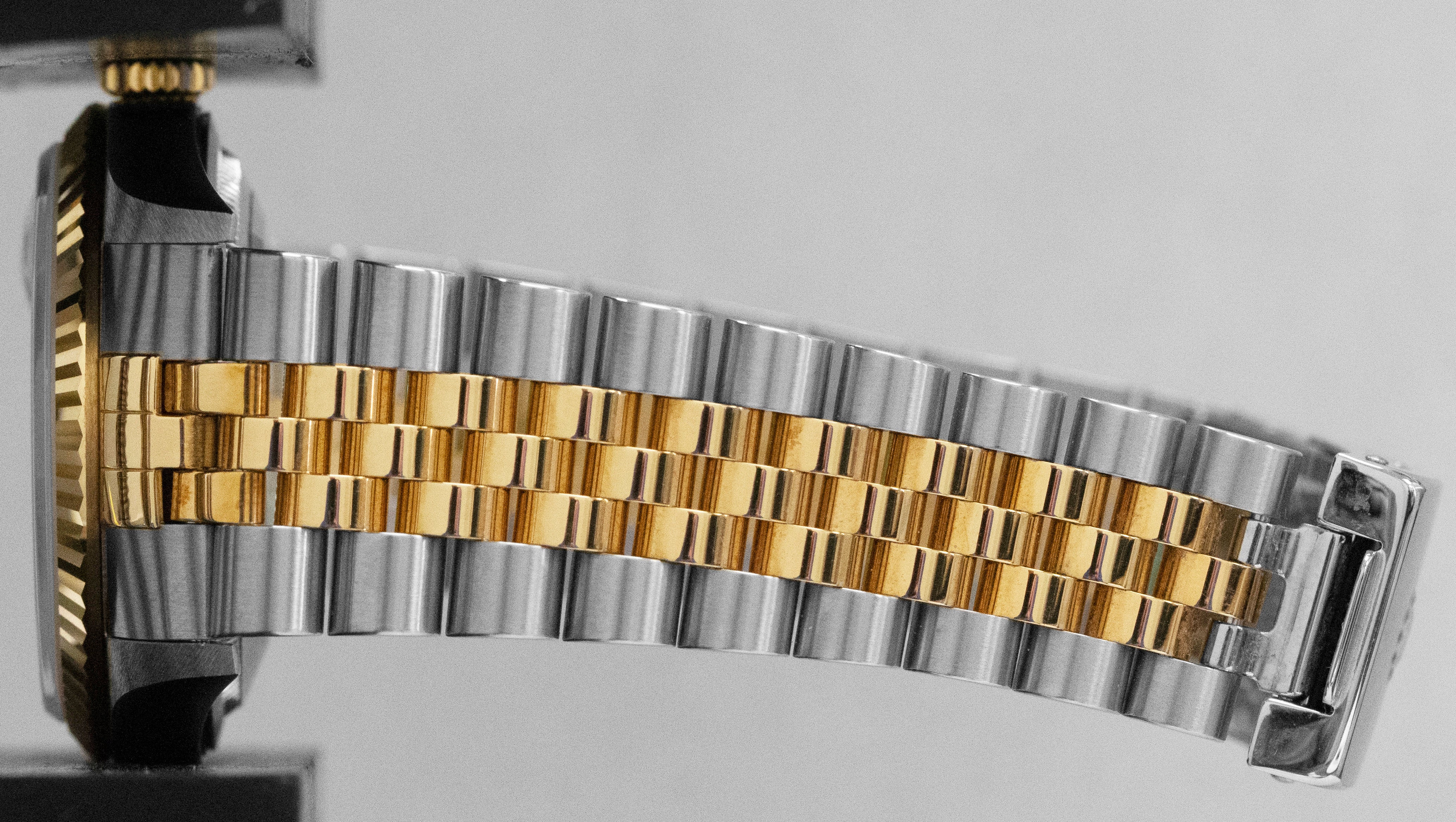 UNPOLISHED Rolex DateJust 36mm Champagne Jubilee 18K Gold JUBILEE 16233 Watch - Image 13
