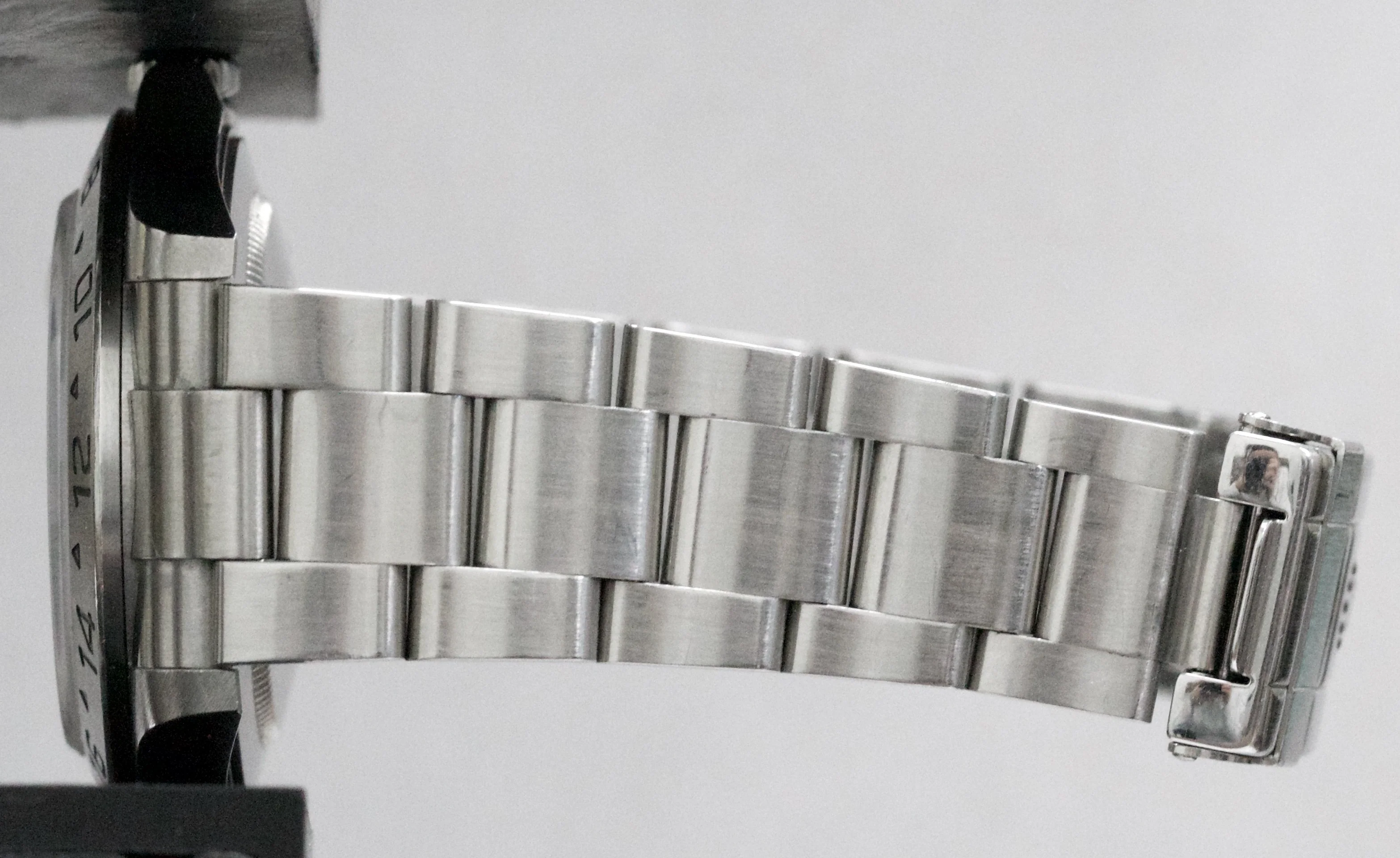 UNPOLISHED Rolex Explorer II 40mm WHITE 3168 Steel No-Holes REHAUT 16570 Watch - Image 10