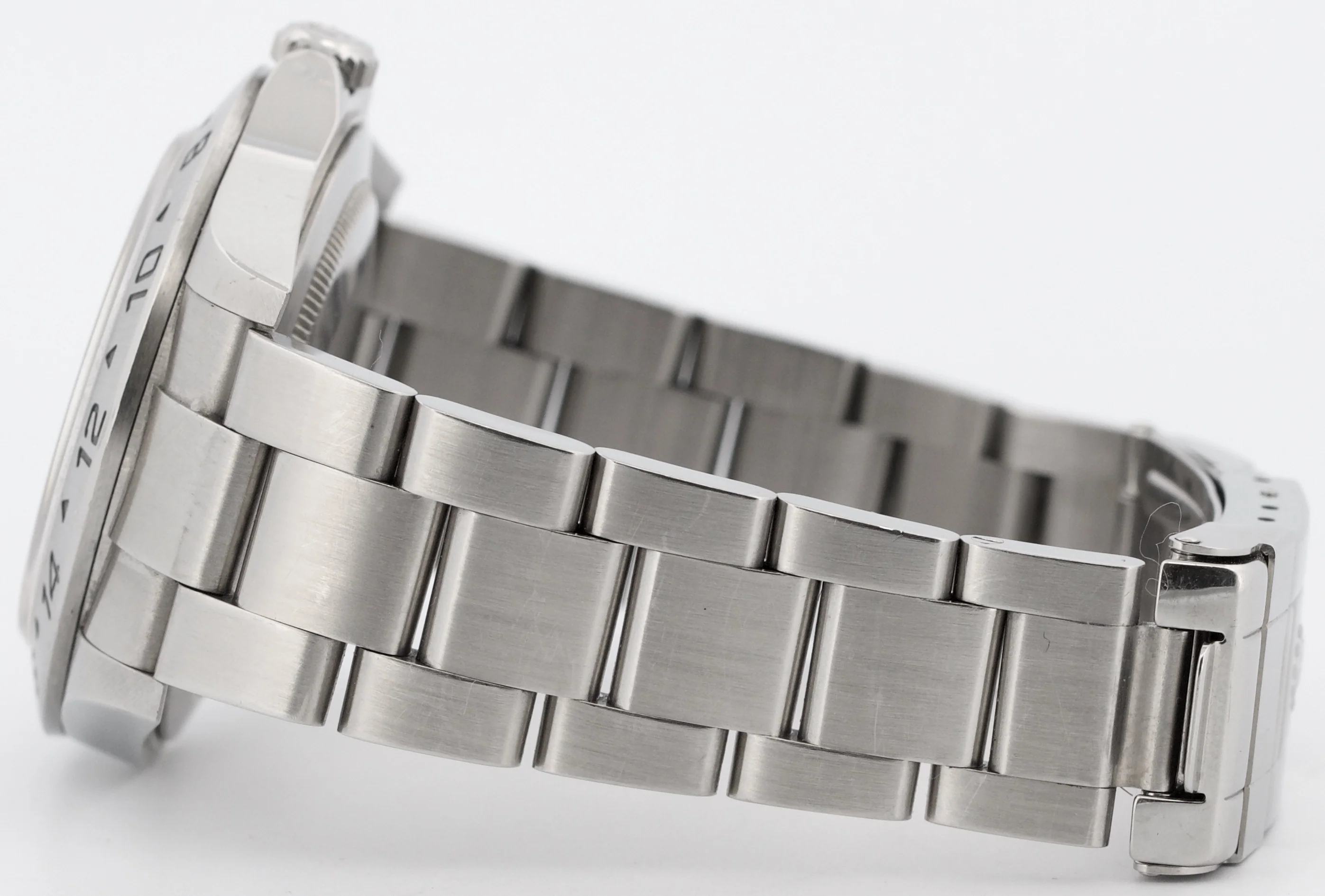 UNPOLISHED Rolex Explorer II 40mm WHITE 3168 Steel No-Holes REHAUT 16570 Watch - Image 7