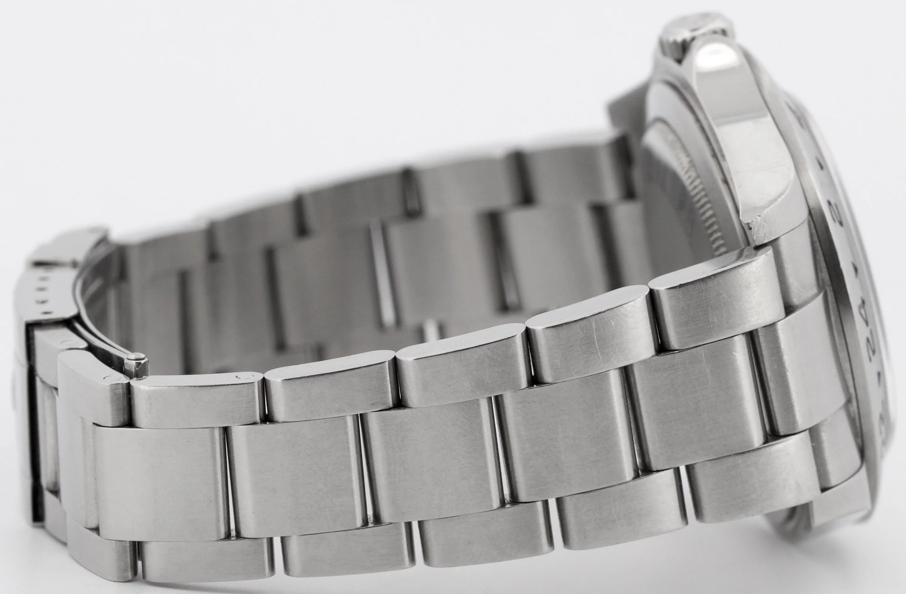 UNPOLISHED Rolex Explorer II 40mm WHITE 3168 Steel No-Holes REHAUT 16570 Watch - Image 8