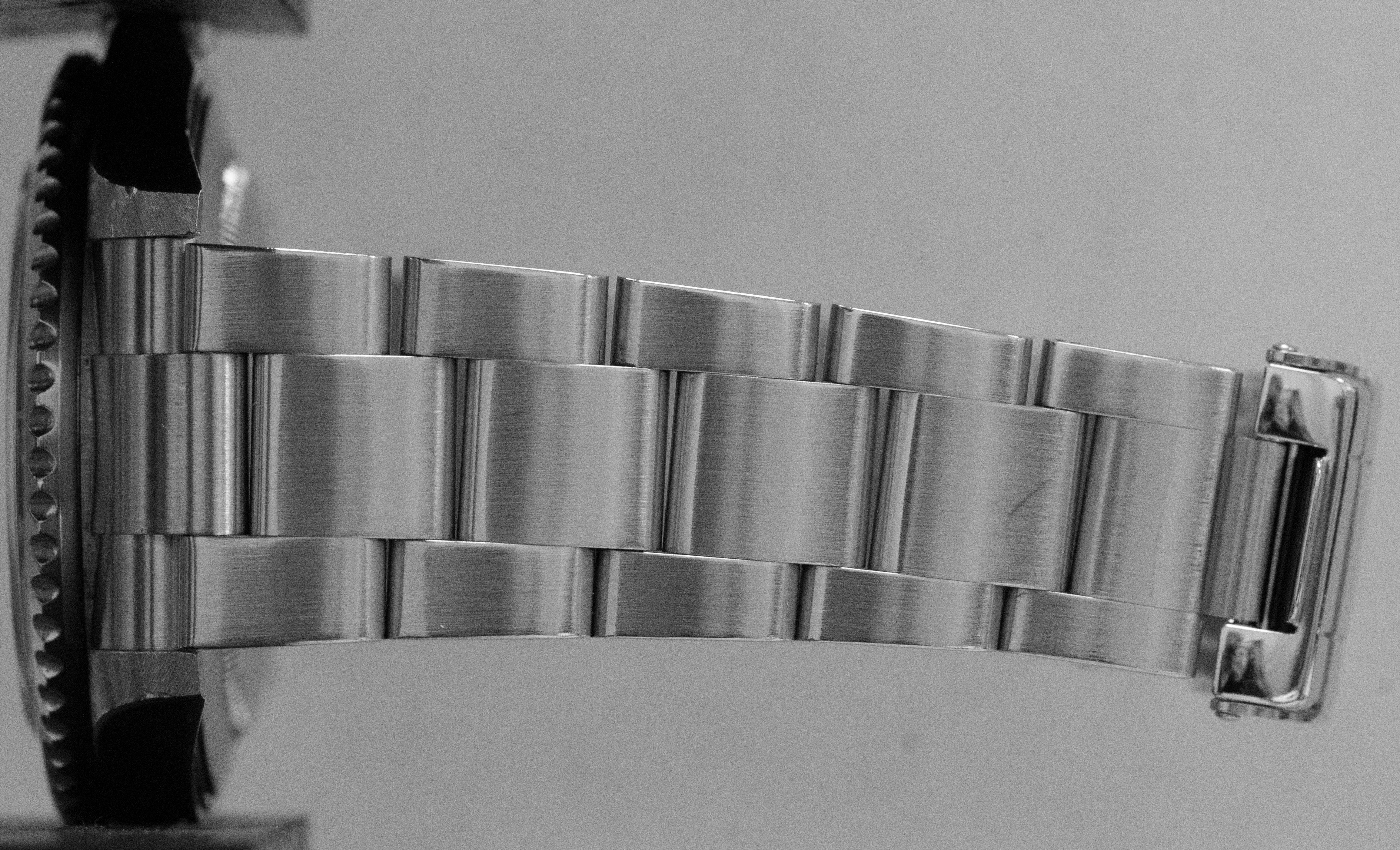 UNPOLISHED Rolex GMT-Master II 40mm Black NO-HOLES Stainless Steel Watch 16710 - Image 10