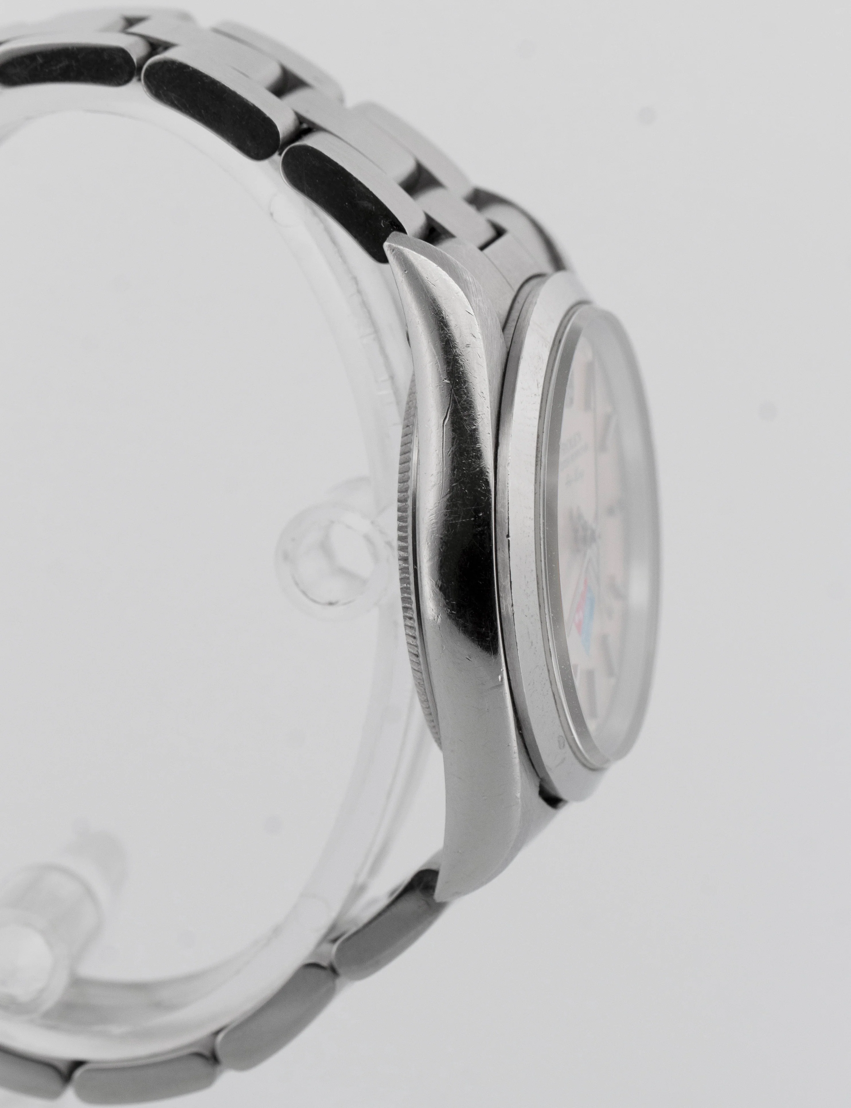 UNPOLISHED Rolex Oyster Perpetual Air-King Silver Steel DOMINOS 34mm 14000 BOX - Image 4