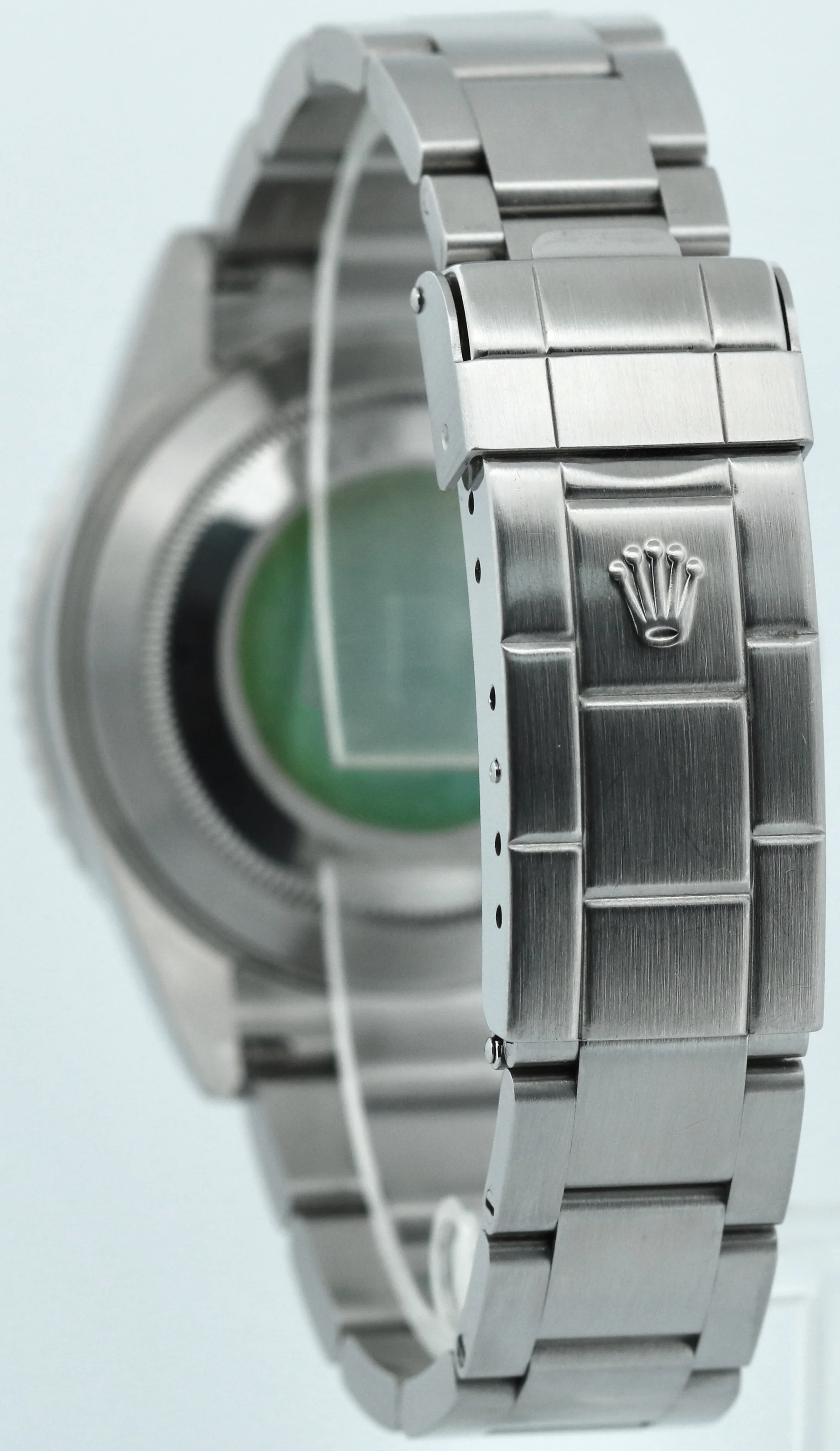 UNPOLISHED FLAT 4 Rolex Submariner Date 40mm KERMIT Green Stainless 16610 LV - Image 5