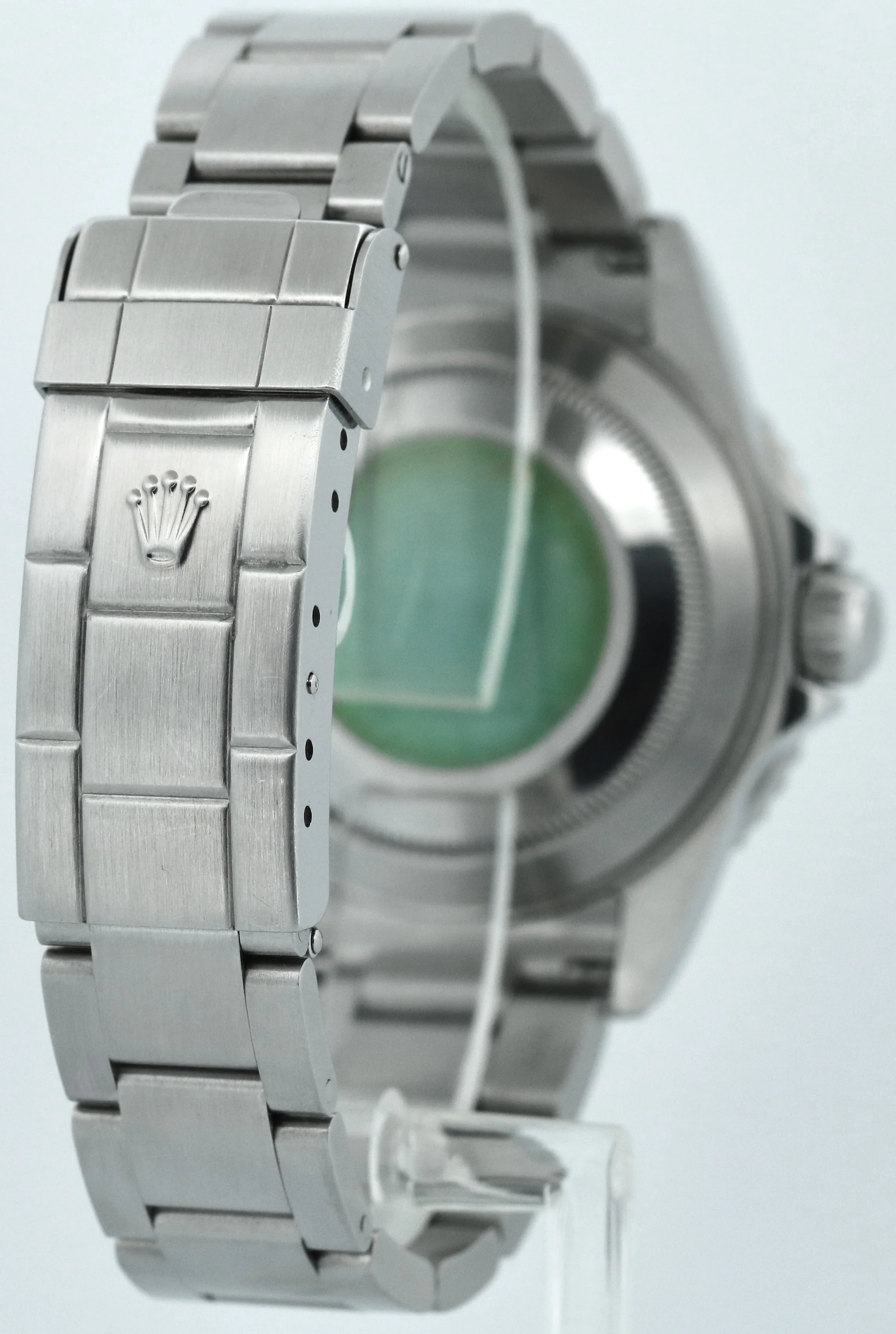 UNPOLISHED FLAT 4 Rolex Submariner Date 40mm KERMIT Green Stainless 16610 LV - Image 6