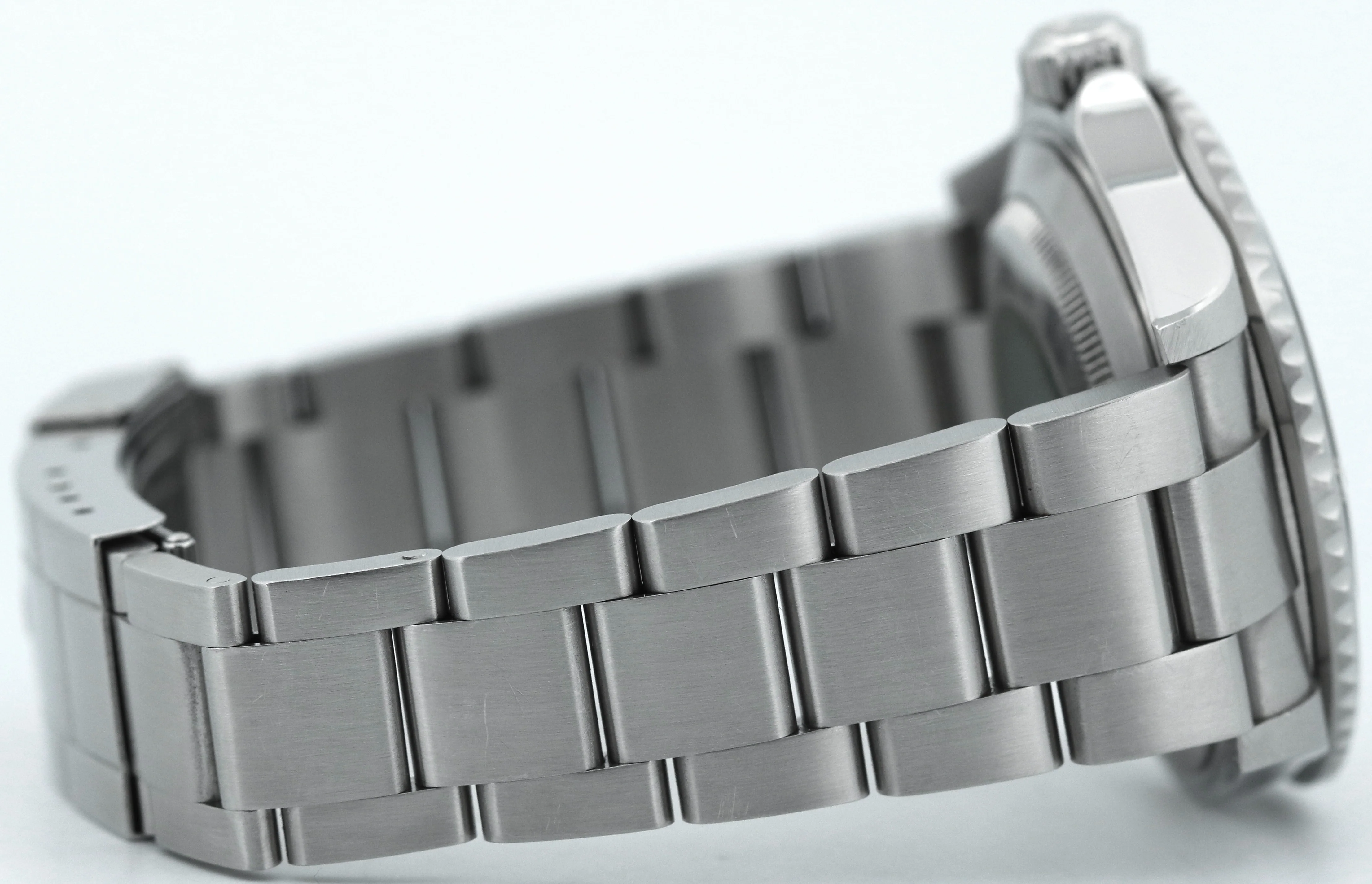 UNPOLISHED FLAT 4 Rolex Submariner Date 40mm KERMIT Green Stainless 16610 LV - Image 8