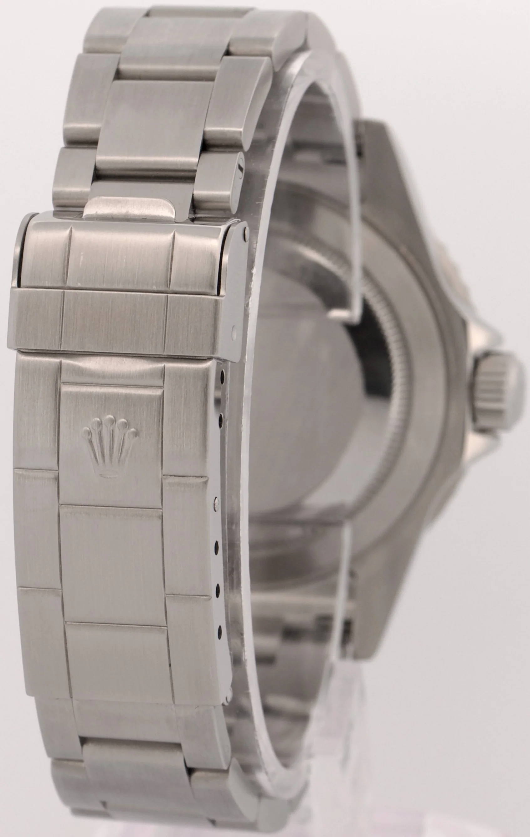 UNPOLISHED Rolex Submariner Date BLACK Steel KERMIT Green No-Holes 40mm 16610 LV - Image 5