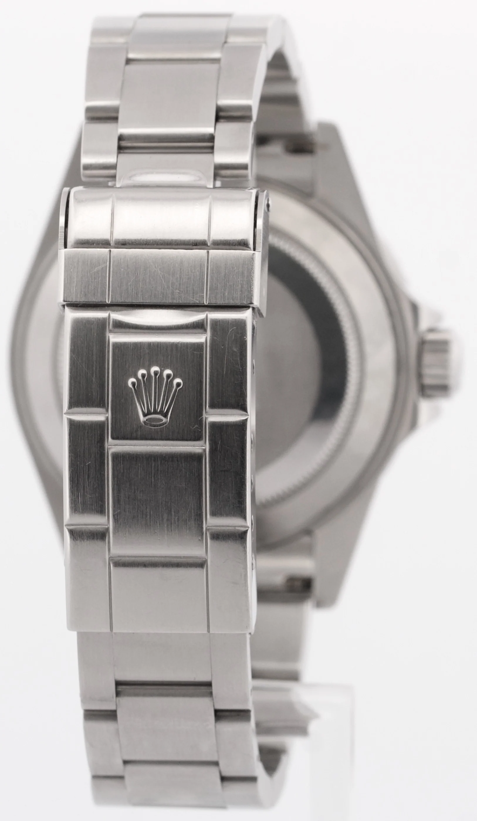 UNPOLISHED Rolex Submariner Date REHAUT Black Steel 40mm Oyster Watch 16610 - Image 6
