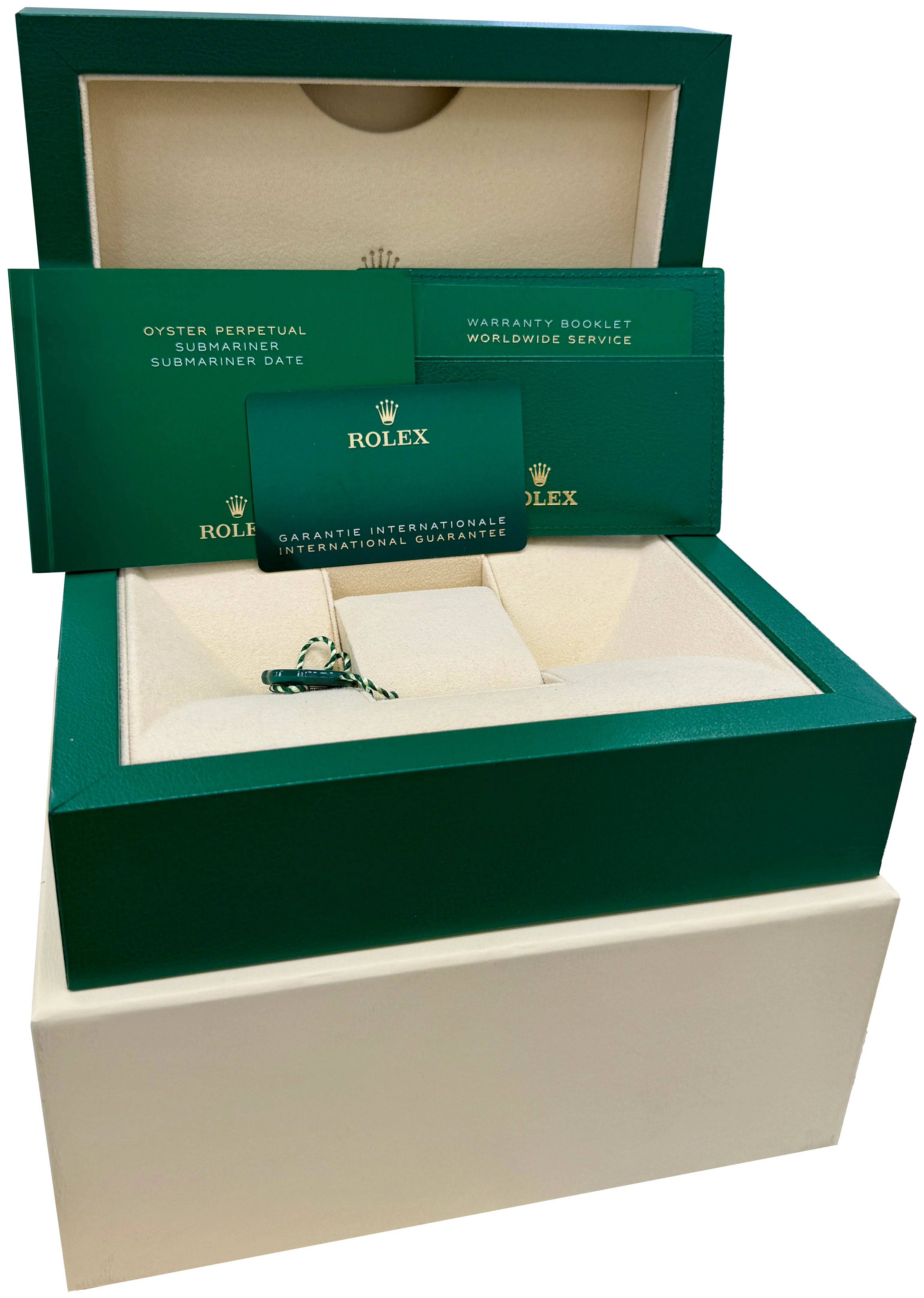 UNWORN PAPERS Rolex Submariner Date 41mm 18K Gold Black Watch 126618 LN BOX - Image 2