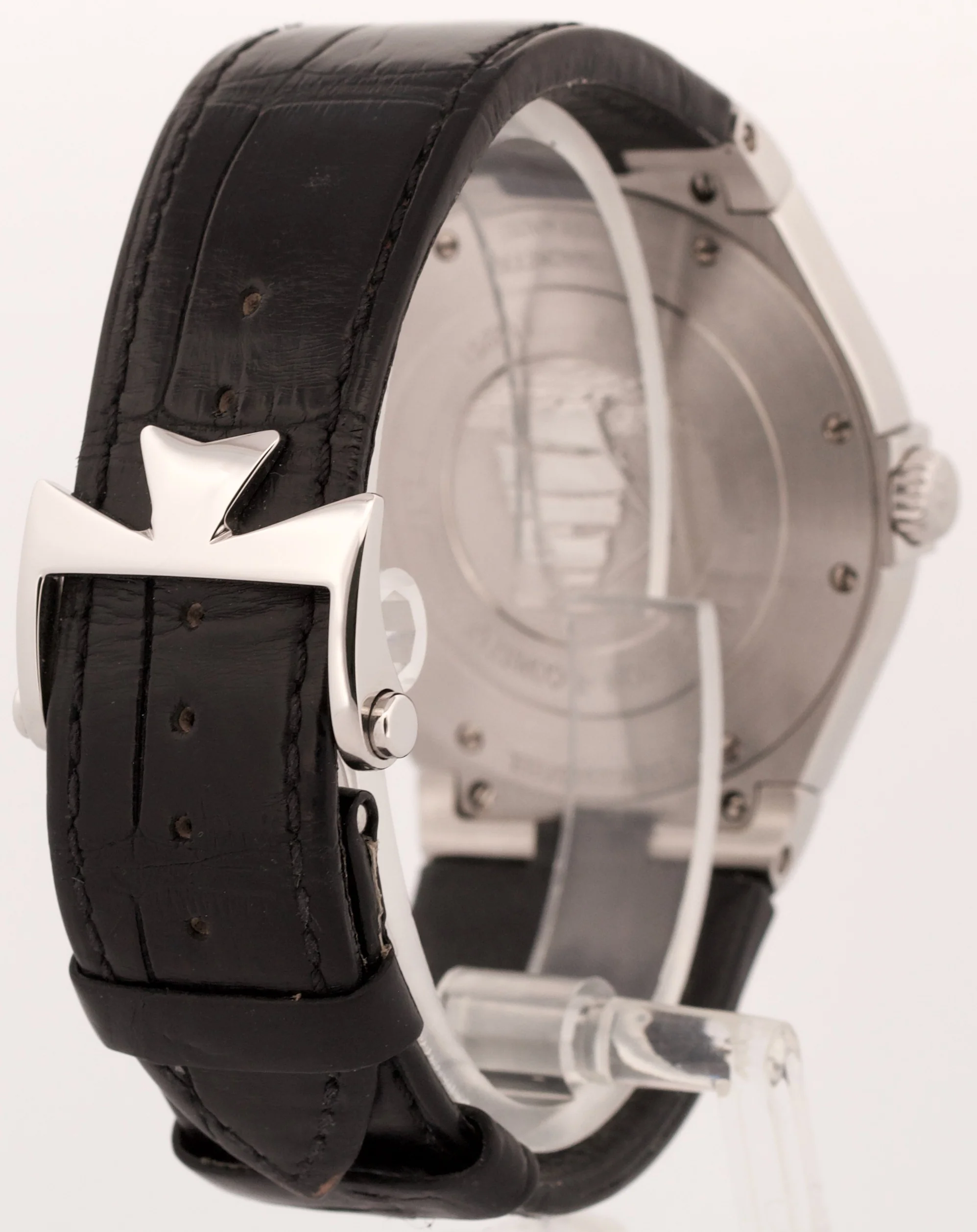 Vacheron Constantin Overseas Stainless Steel GRAY 42mm 47040 Leather Watch - Image 6