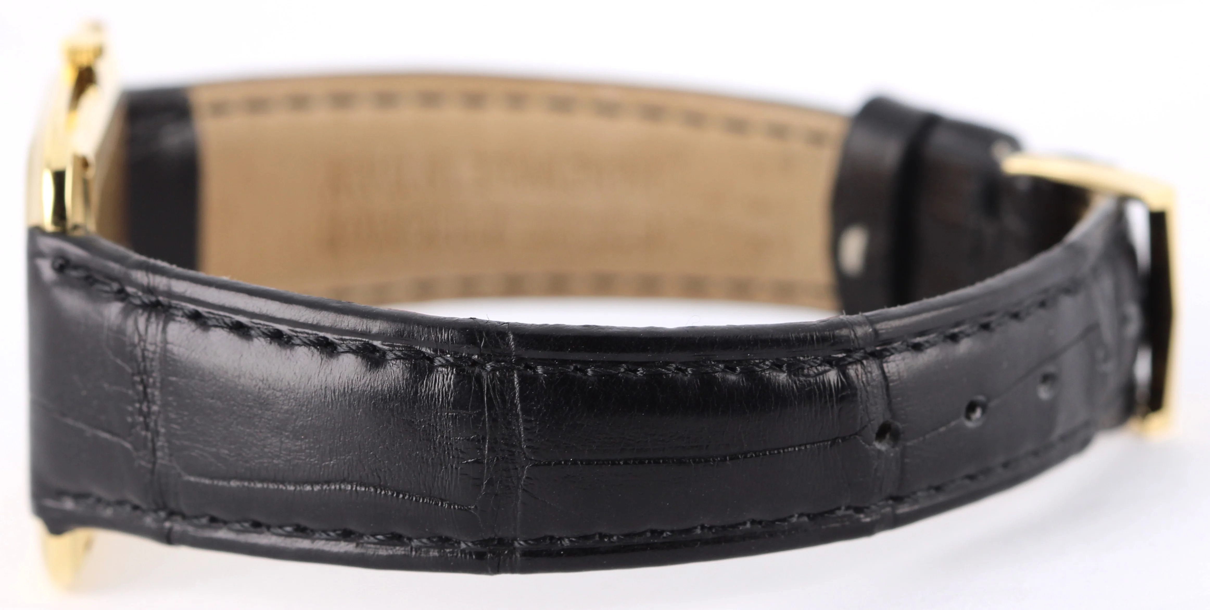 VINTAGE Vacheron Constantin SQUARE Patrimony UltraThin 18k Gold 31mm 33512 POUCH - Image 7
