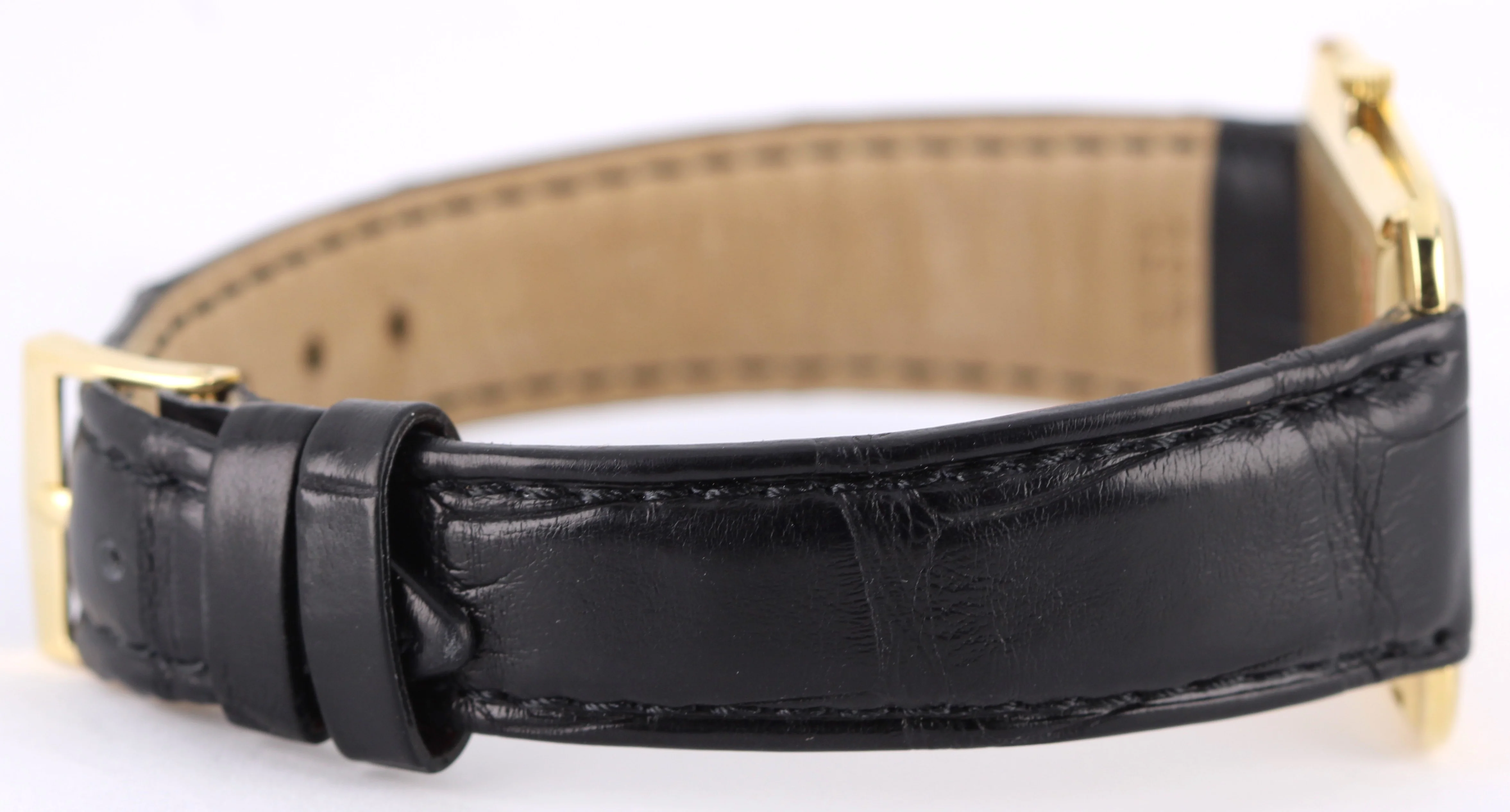 VINTAGE Vacheron Constantin SQUARE Patrimony UltraThin 18k Gold 31mm 33512 POUCH - Image 8