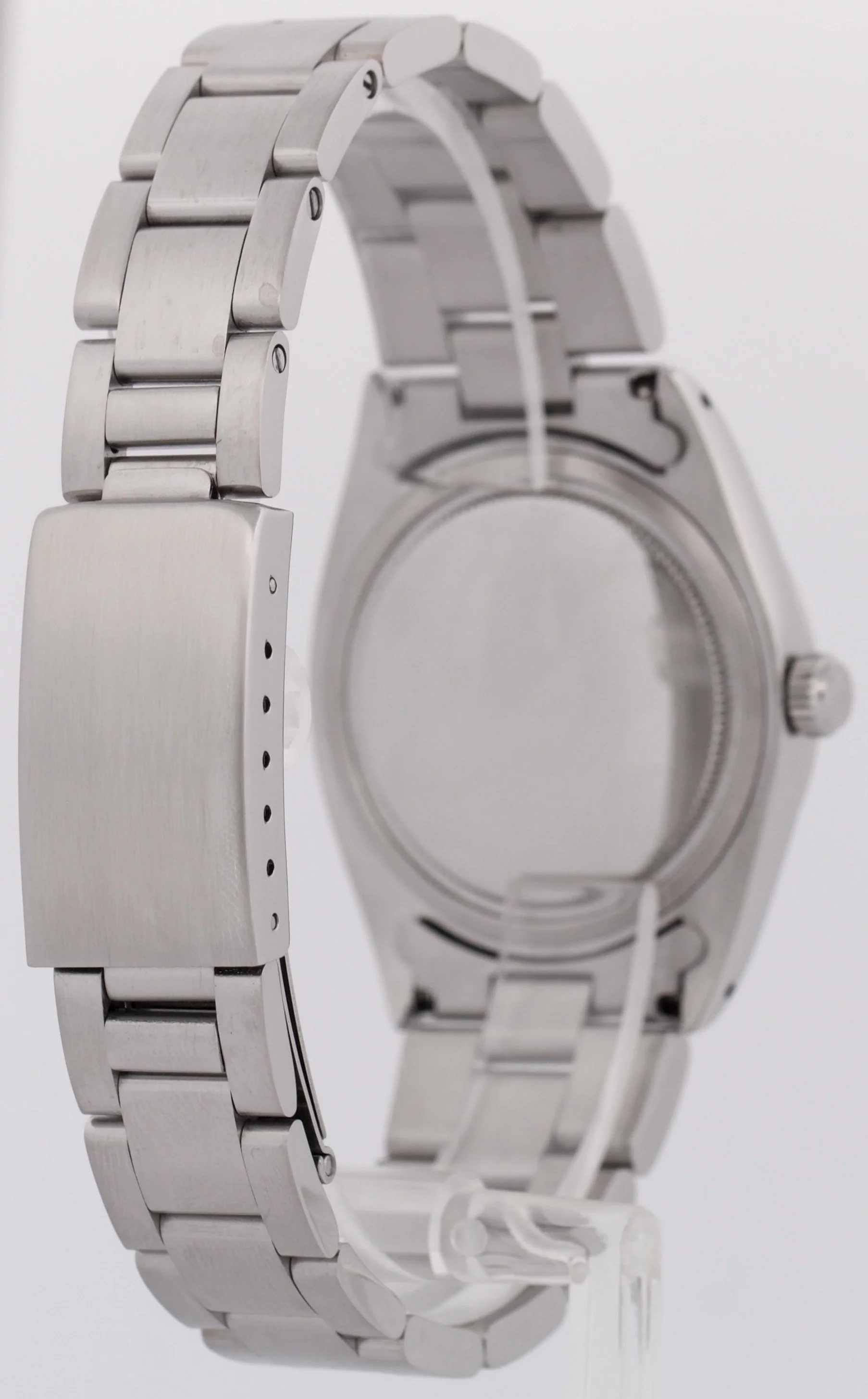 VINTAGE 1966 Rolex Oysterdate Precision SILVER Stainless Steel PATINA 34mm 6694 - Image 5