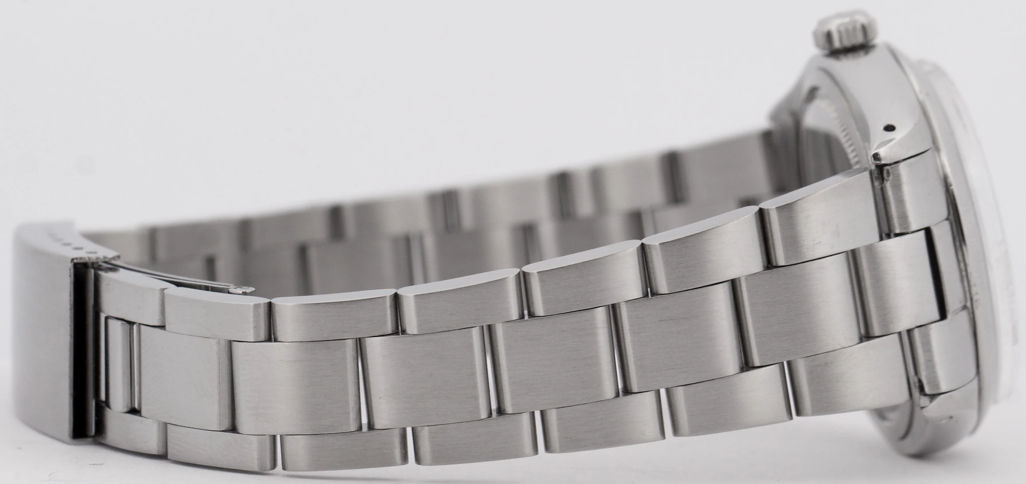 VINTAGE 1966 Rolex Oysterdate Precision SILVER Stainless Steel PATINA 34mm 6694 - Image 8