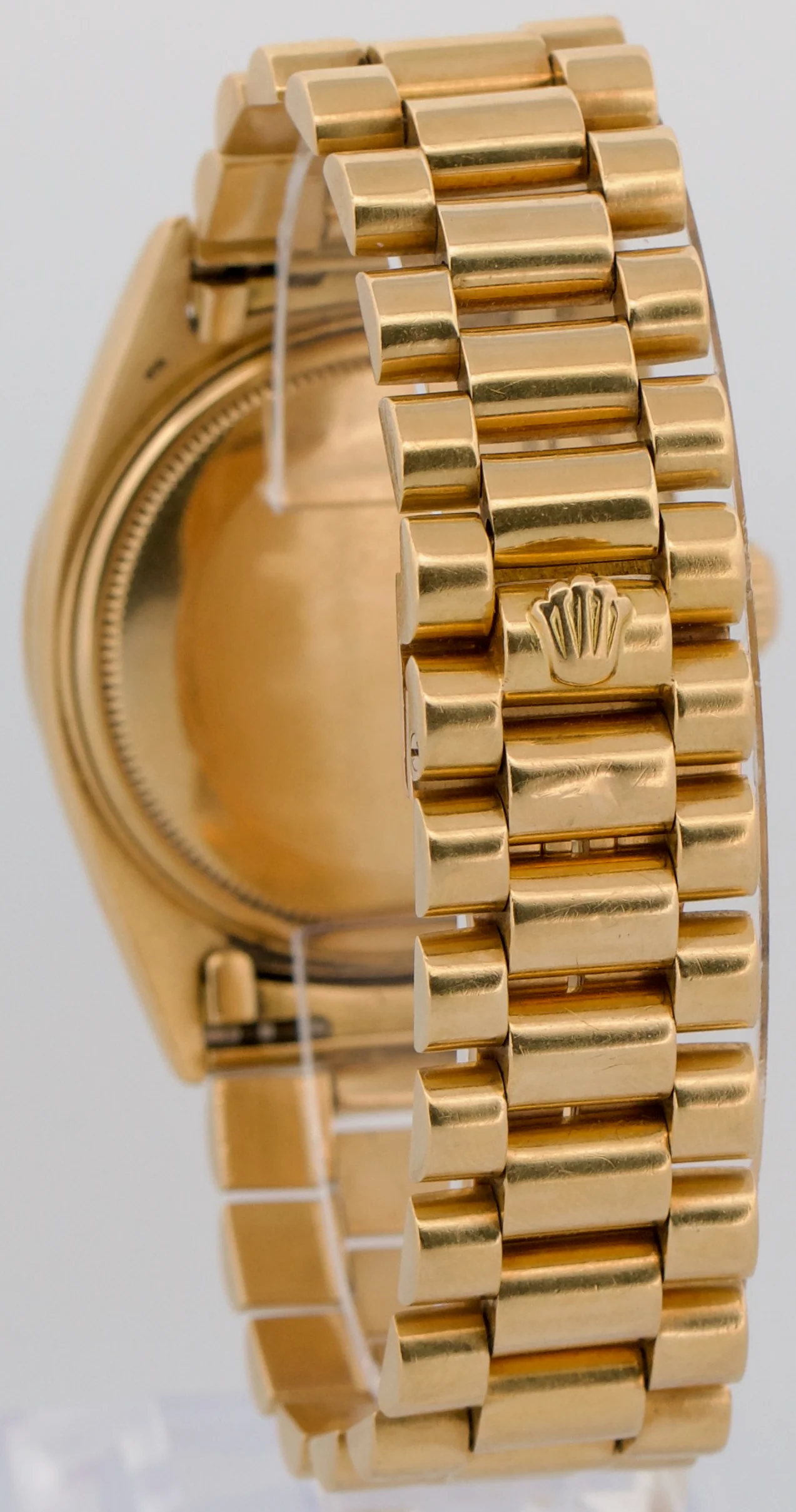 VINTAGE 1972 Rolex Day-Date President BLUE DIAMOND 36mm 18K Yellow Gold 1803 - Image 5
