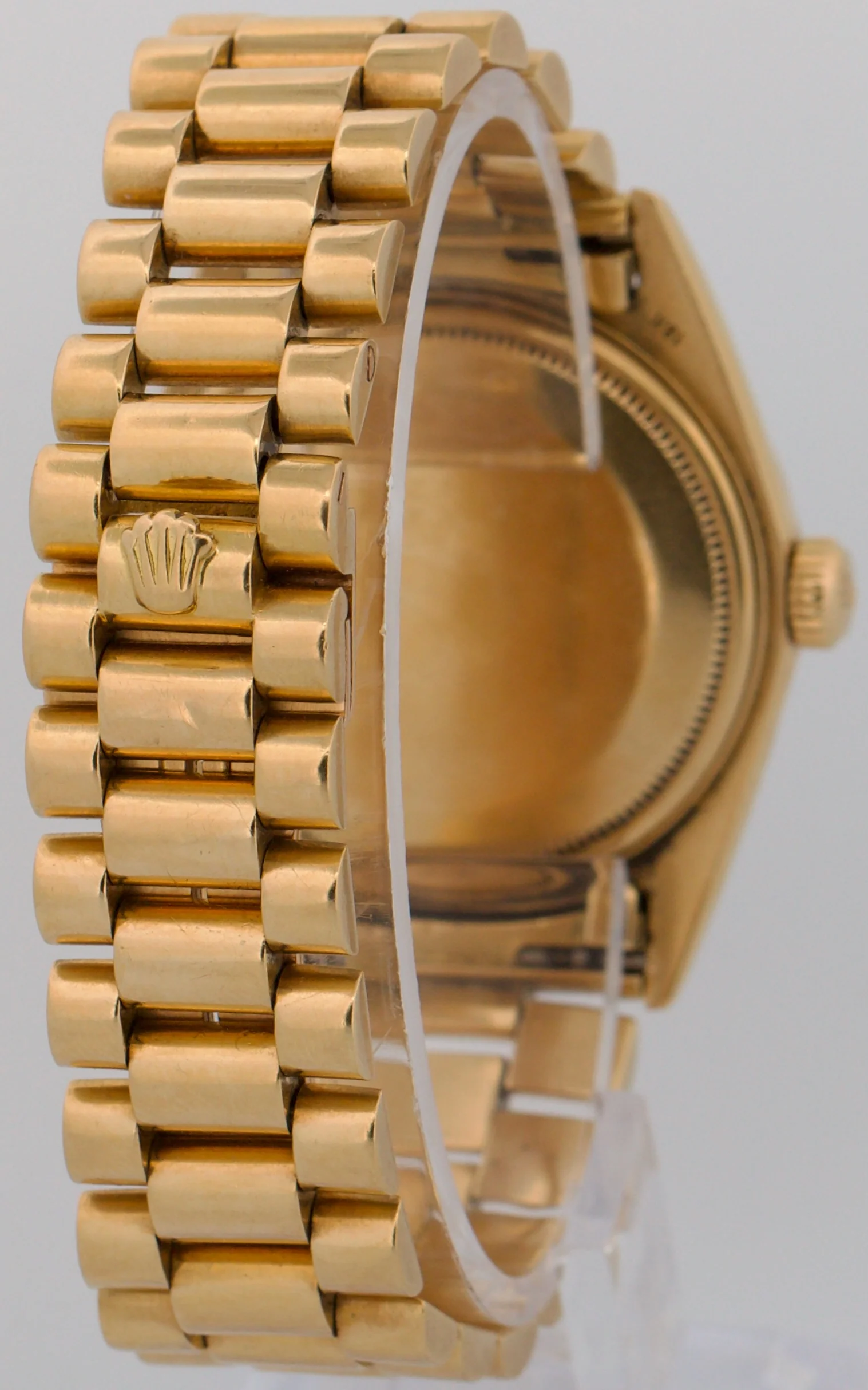 VINTAGE 1972 Rolex Day-Date President BLUE DIAMOND 36mm 18K Yellow Gold 1803 - Image 6