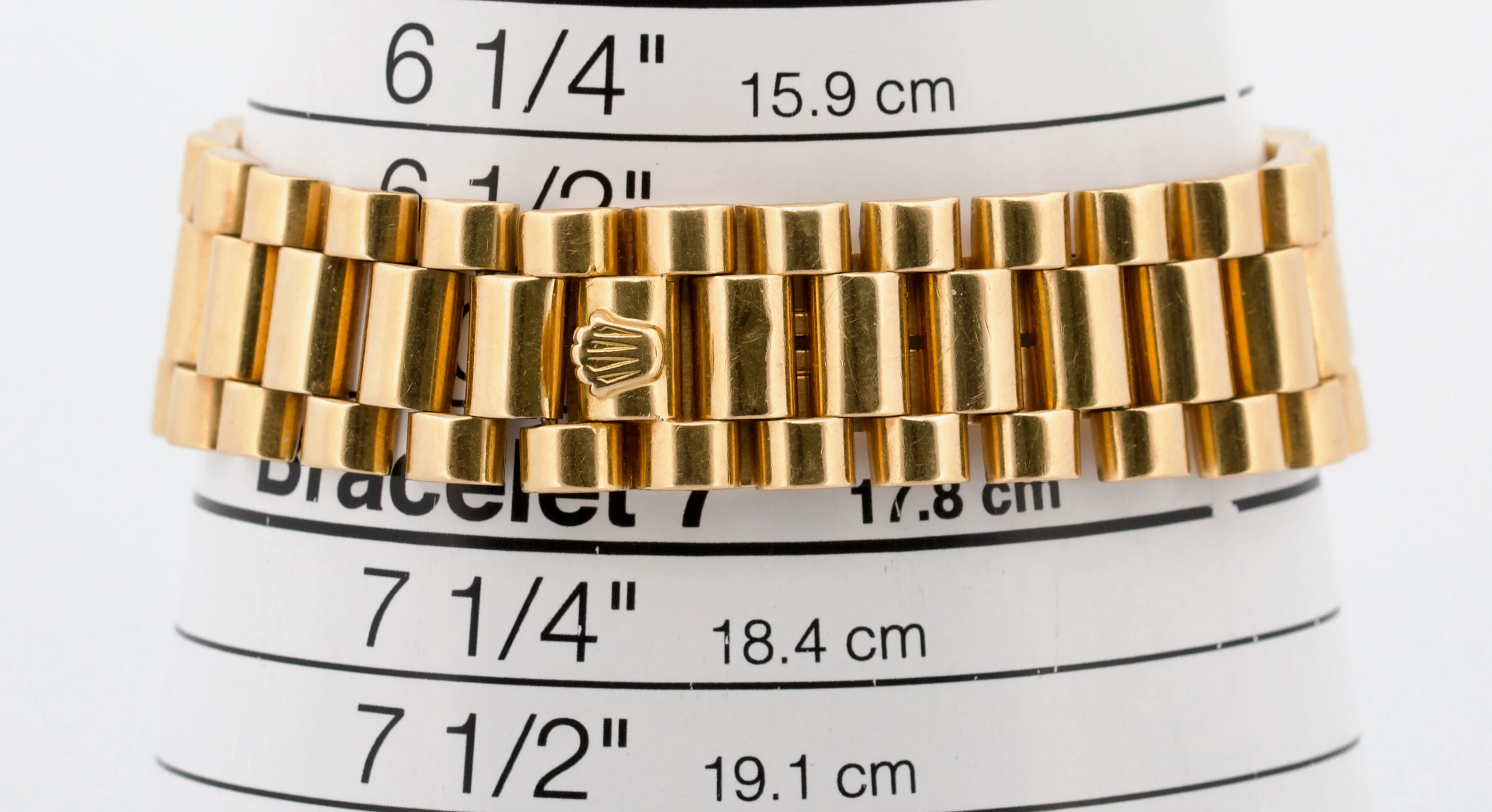 VINTAGE 1972 Rolex Day-Date President BLUE DIAMOND 36mm 18K Yellow Gold 1803 - Image 9