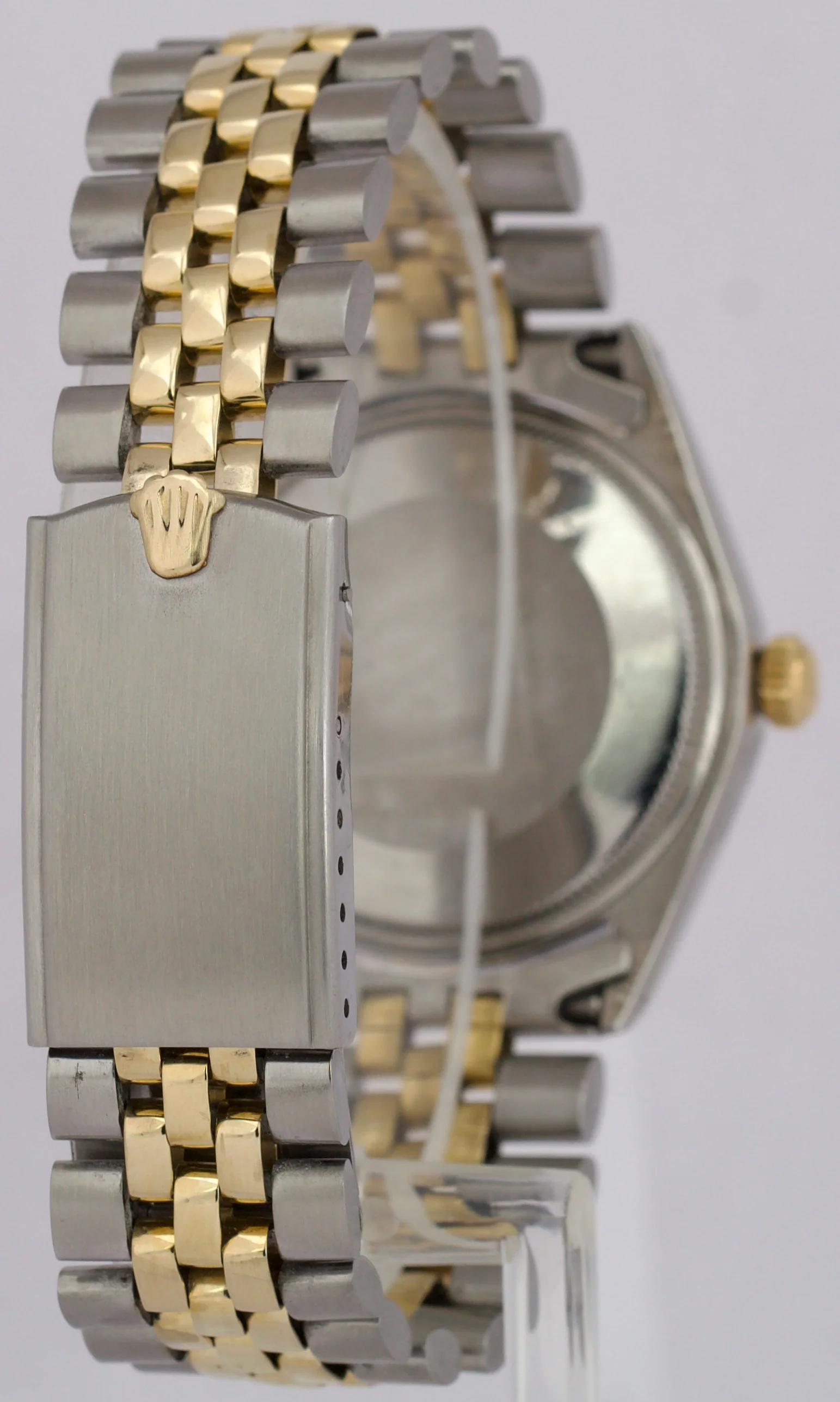 TIFFANY STAMP VINTAGE 1975 Rolex Oyster Perpetual Air-King SILVER 34mm 14K 5501 - Image 6