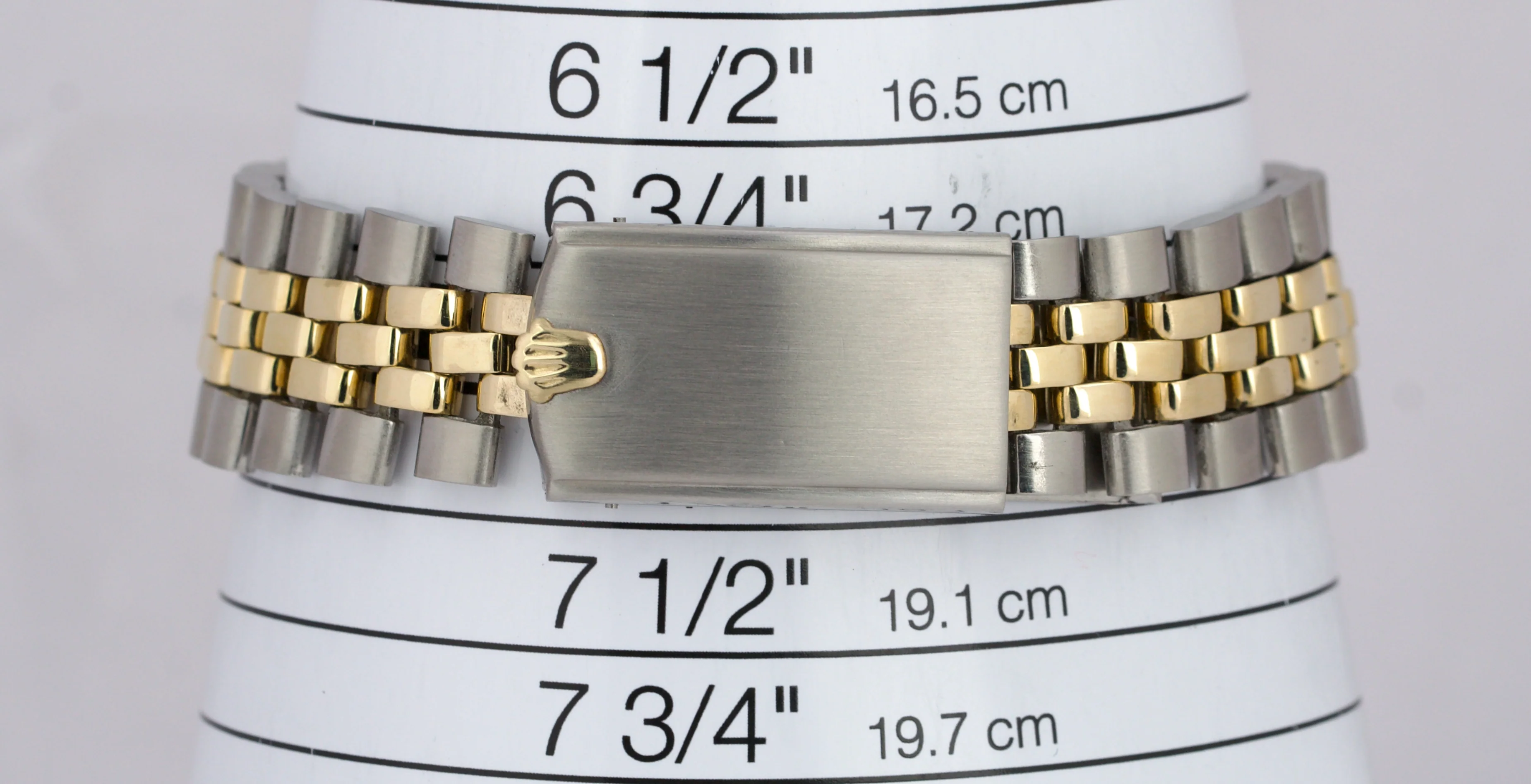 TIFFANY STAMP VINTAGE 1975 Rolex Oyster Perpetual Air-King SILVER 34mm 14K 5501 - Image 8
