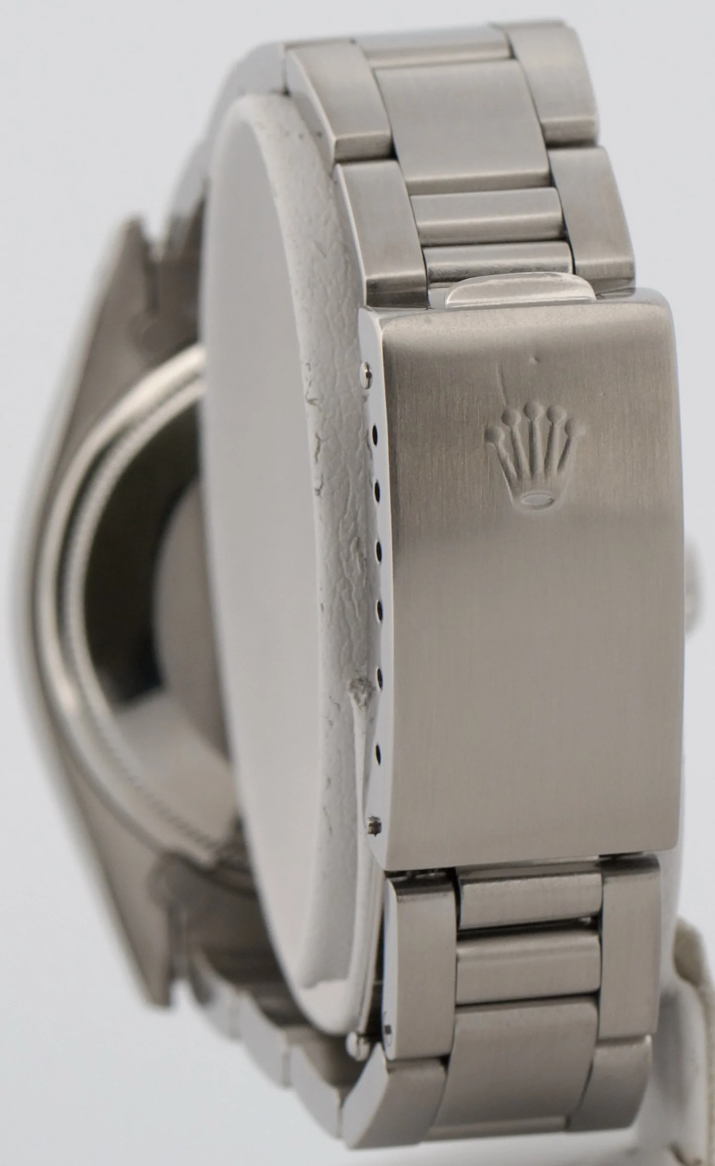 VINTAGE 1975 Rolex Oyster Perpetual Date SILVER Stainless Steel Oyster 34mm 1500 - Image 5