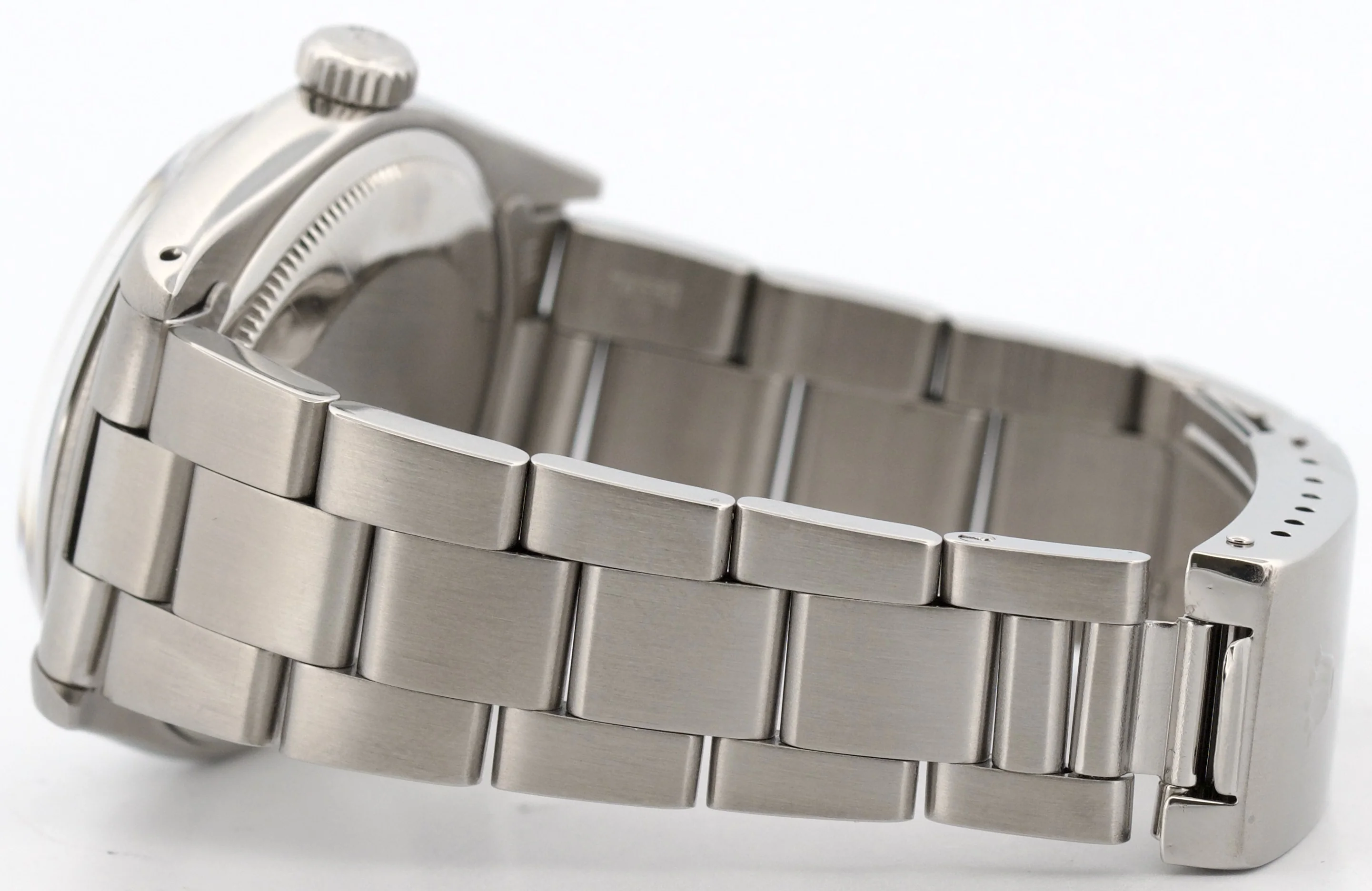 VINTAGE 1975 Rolex Oyster Perpetual Date SILVER Stainless Steel Oyster 34mm 1500 - Image 6