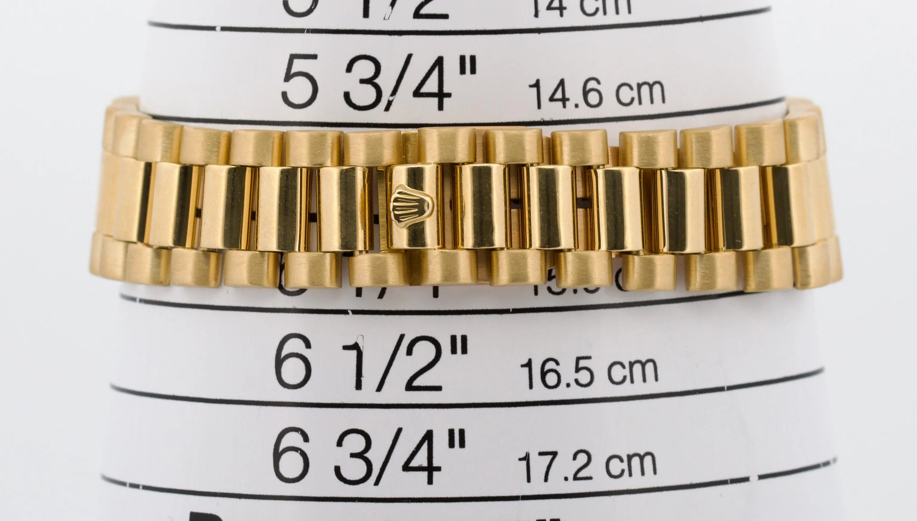 VINTAGE 1979 Ladies Rolex DateJust President CHAMPAGNE DIAMOND 31mm 18K 6827 - Image 9
