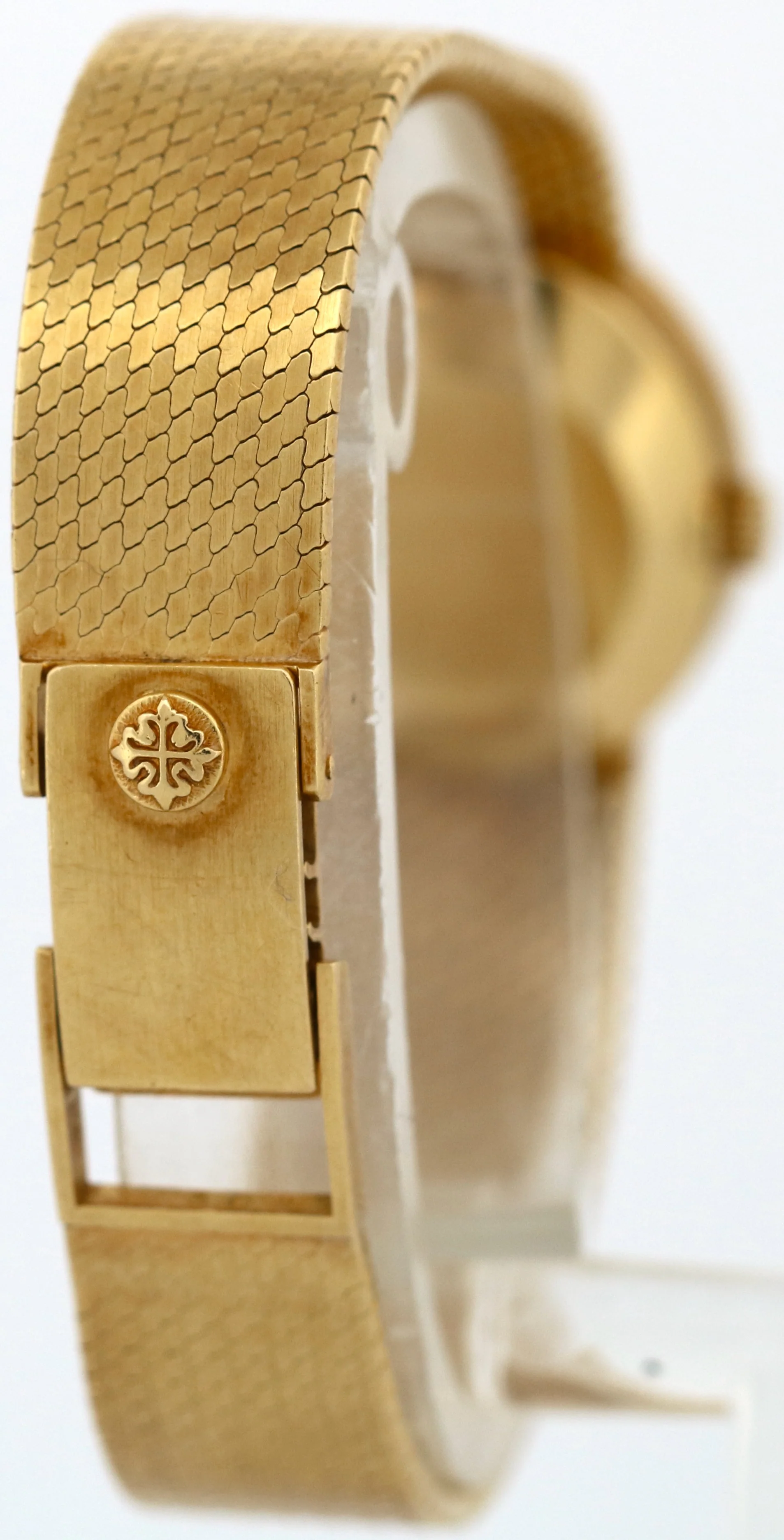 VINTAGE Ladies Patek Philippe Ellipse CHAMPAGNE 18K Yellow Gold 20mm Manual 3351 - Image 6