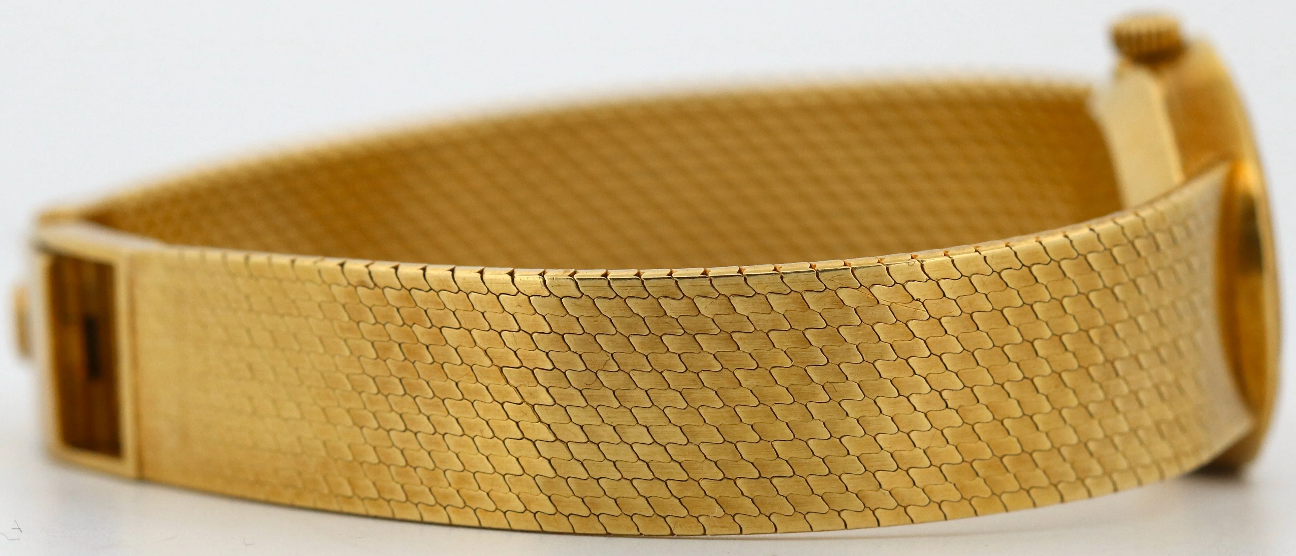 VINTAGE Ladies Patek Philippe Ellipse CHAMPAGNE 18K Yellow Gold 20mm Manual 3351 - Image 8