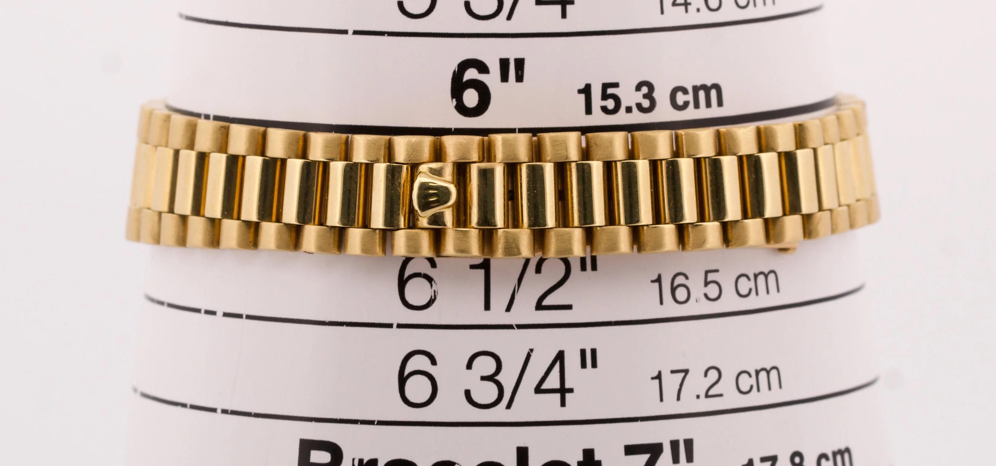 VINTAGE Ladies Rolex DateJust President 26mm CHAMPAGNE DIAMOND 18K Gold 6917 - Image 9