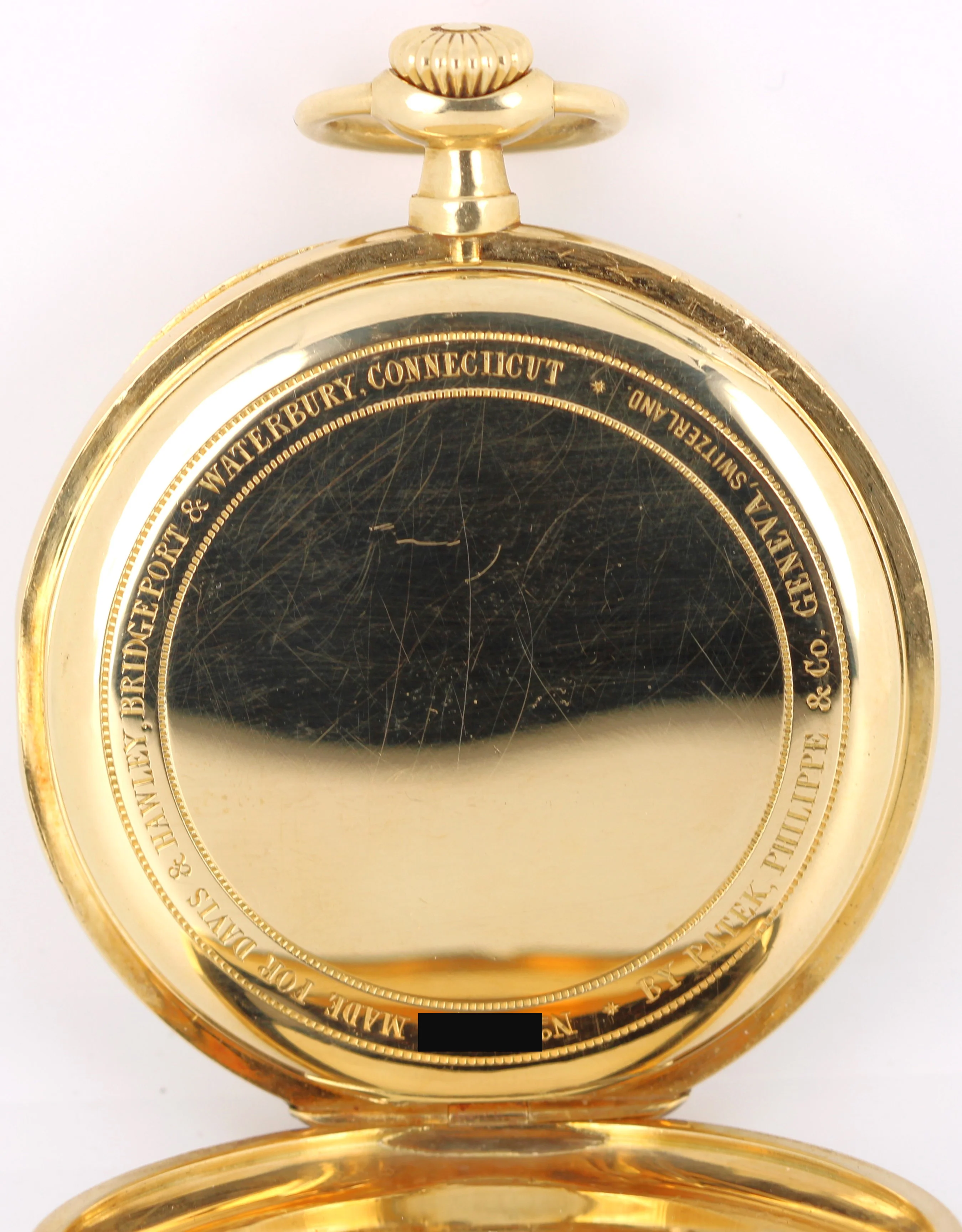 VINTAGE Patek Philippe CIE 18k Yellow Gold 73.3gr White Arabic 47mm Pocket Watch - Image 5