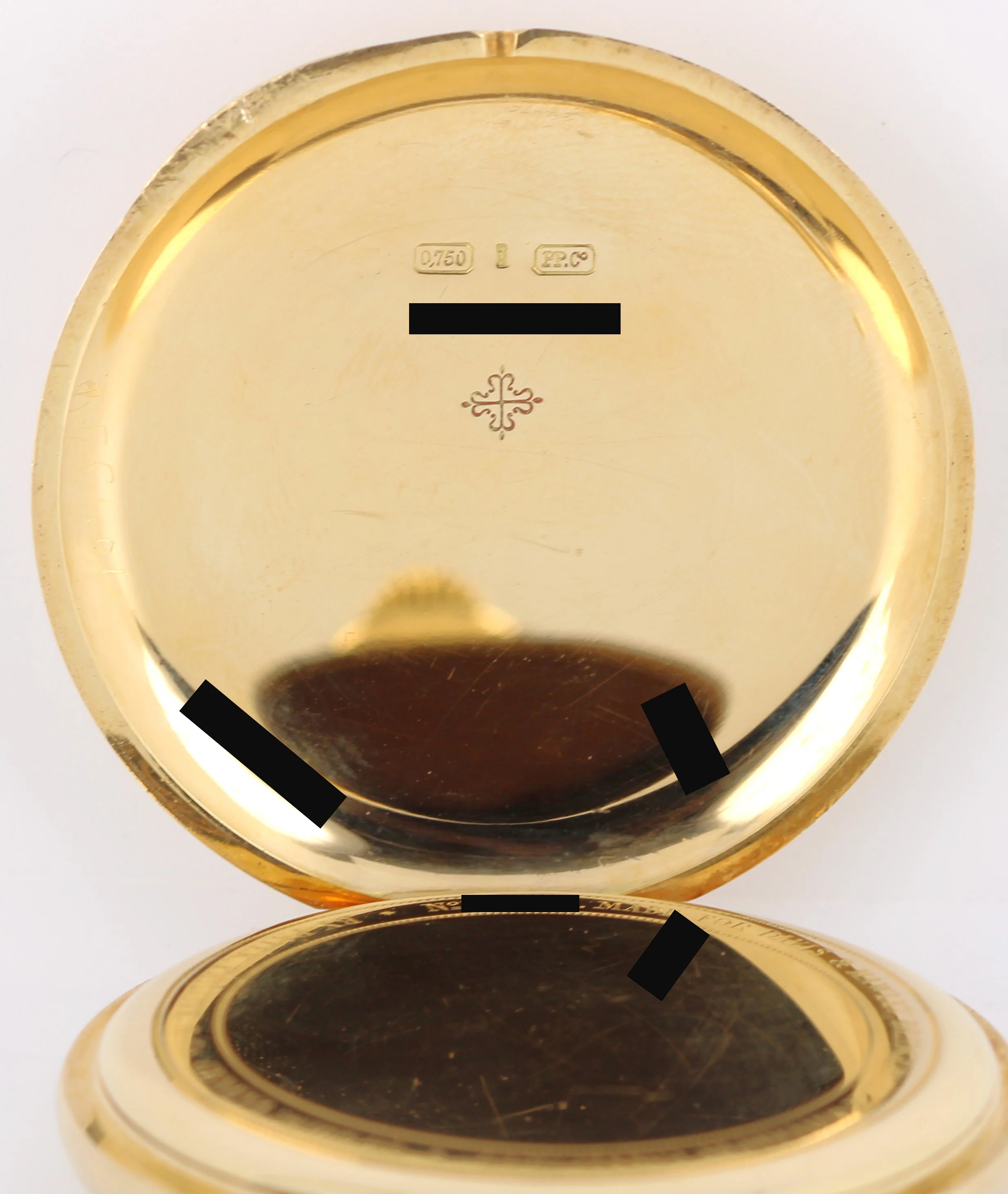 VINTAGE Patek Philippe CIE 18k Yellow Gold 73.3gr White Arabic 47mm Pocket Watch - Image 6