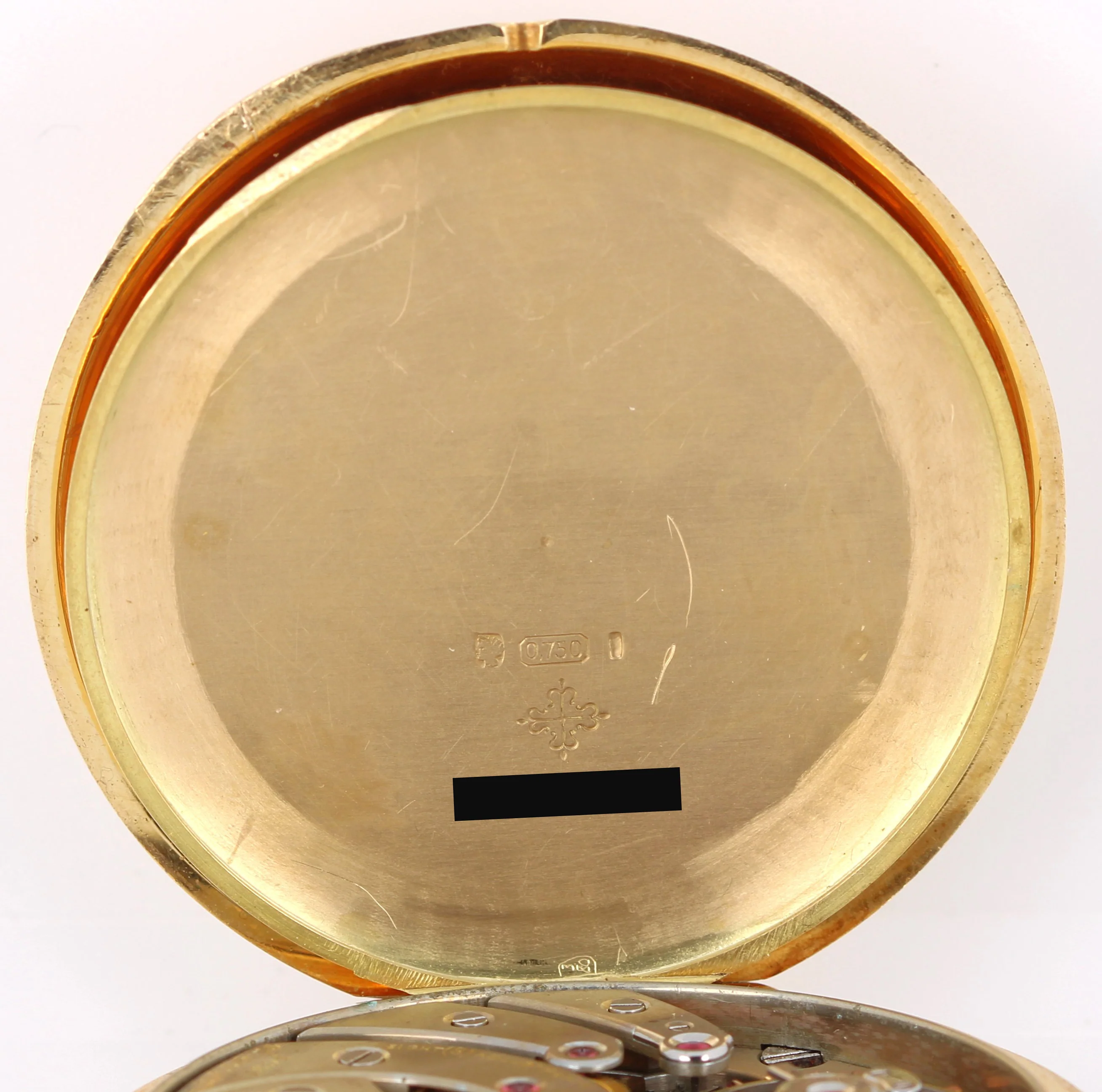 VINTAGE Patek Philippe CIE 18k Yellow Gold 73.3gr White Arabic 47mm Pocket Watch - Image 7