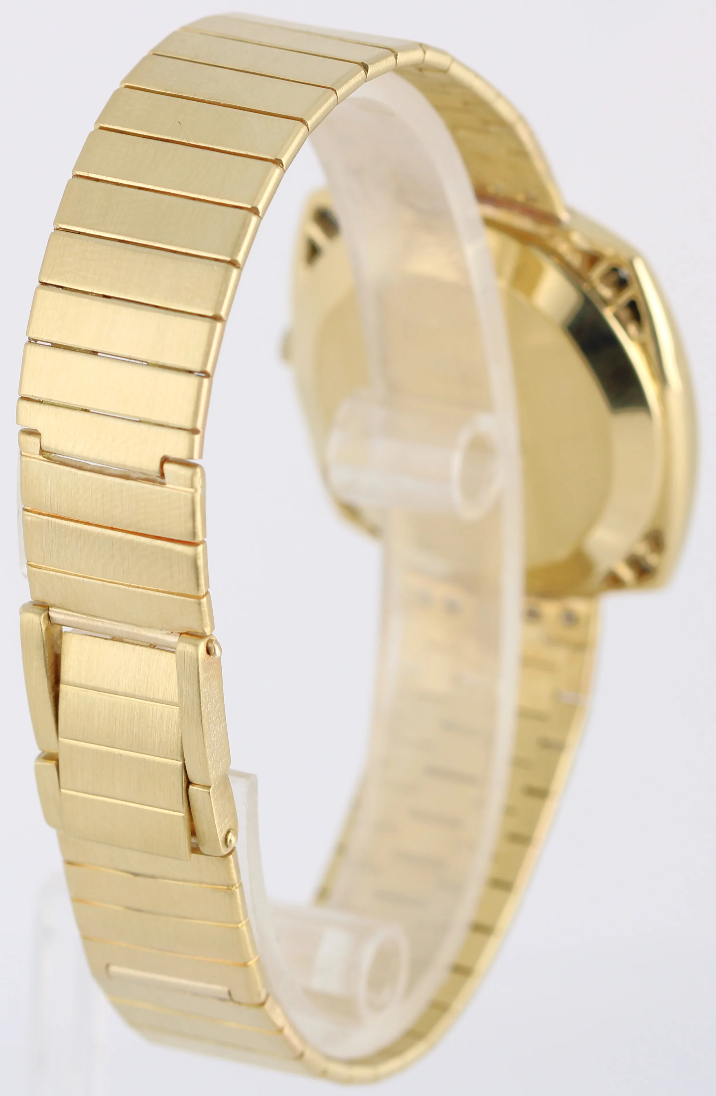 VINTAGE Patek Philippe 18k Yellow Gold Champagne DIAMOND 32mm 3525 Watch - Image 5