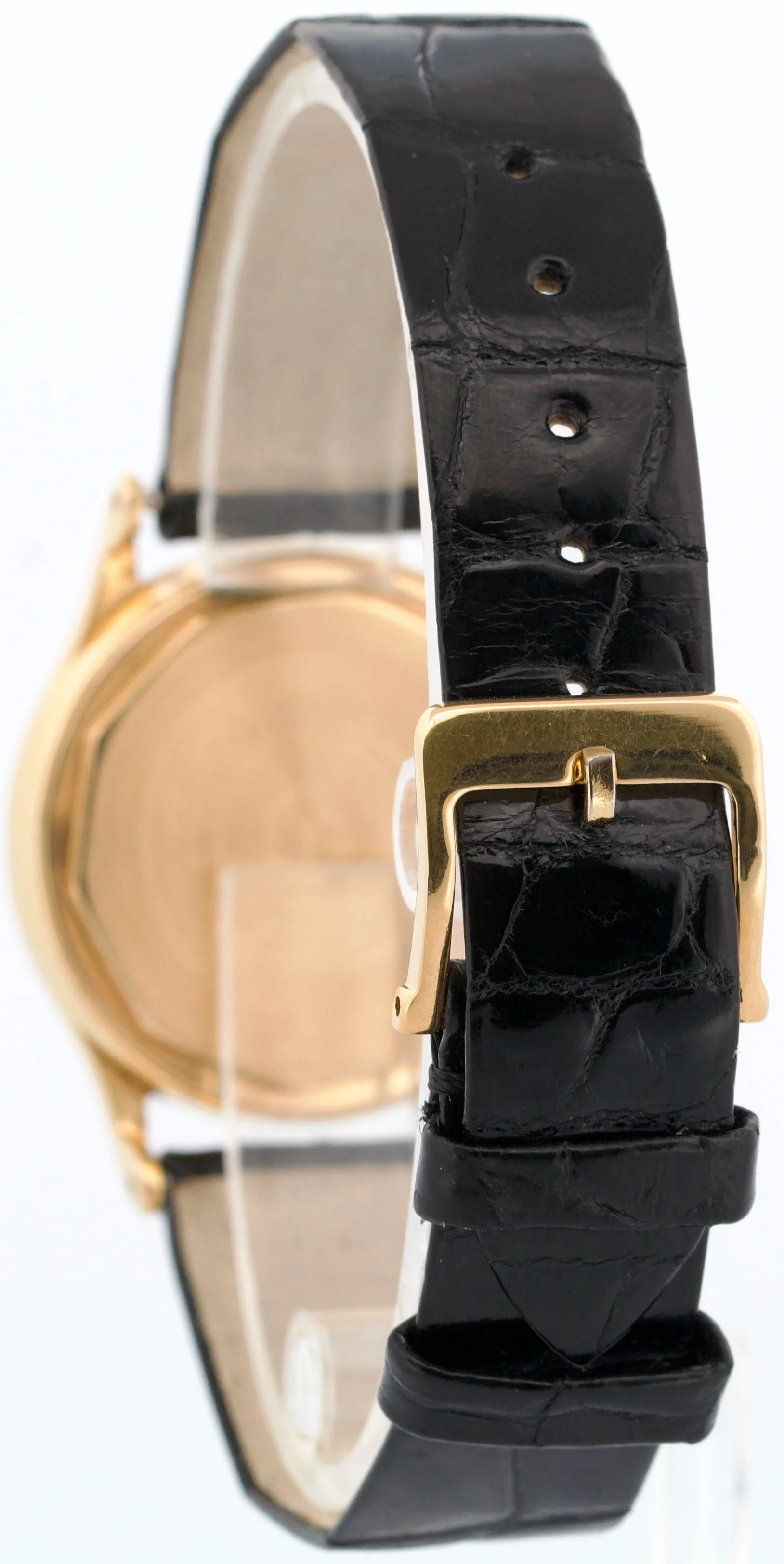 VINTAGE Patek Philippe Calatrava 2451 SILVER 18K Yellow Gold Manual 31mm Watch - Image 5