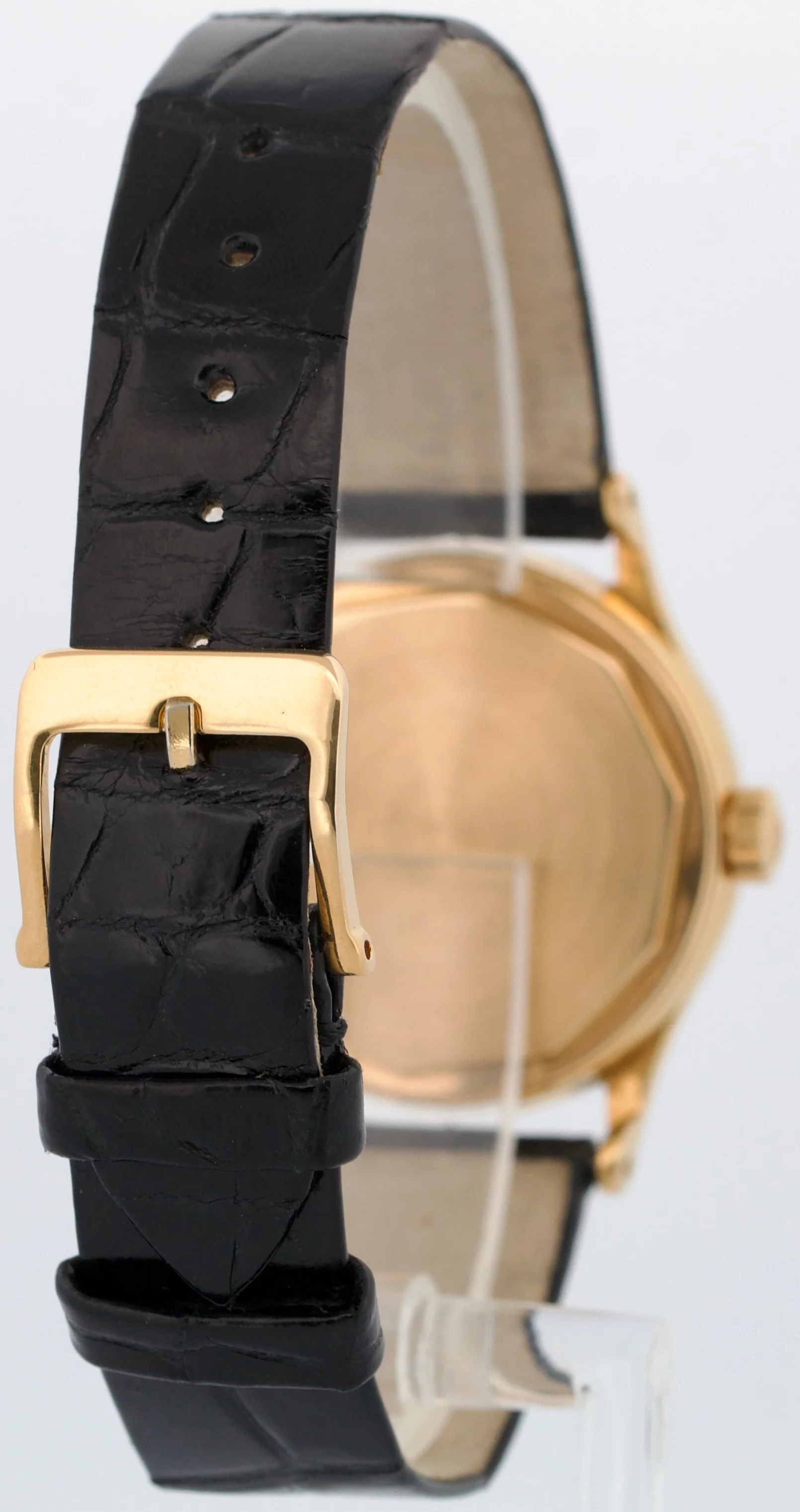 VINTAGE Patek Philippe Calatrava 2451 SILVER 18K Yellow Gold Manual 31mm Watch - Image 6