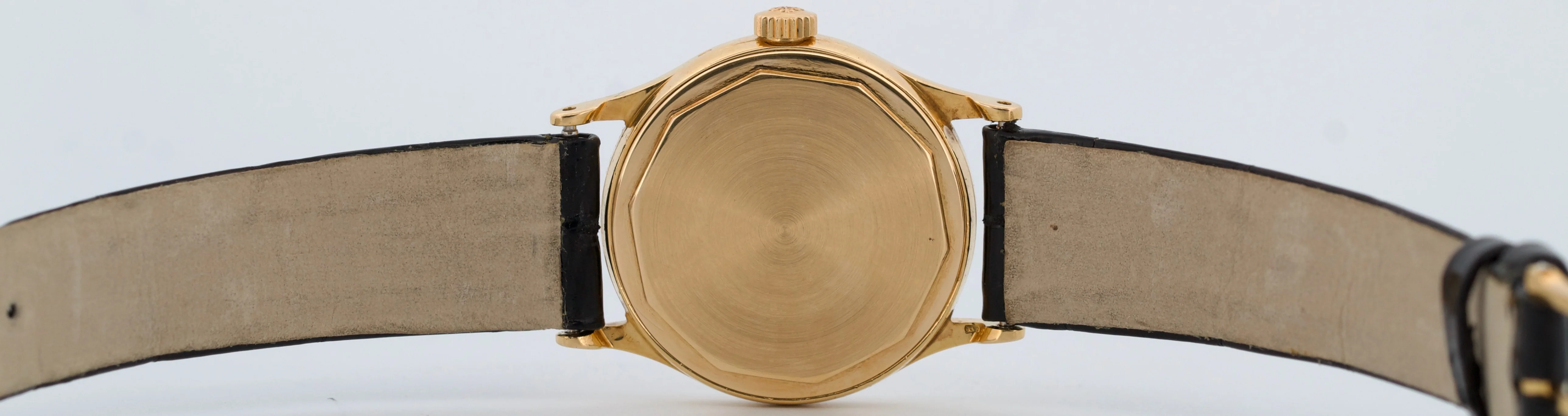 VINTAGE Patek Philippe Calatrava 2451 SILVER 18K Yellow Gold Manual 31mm Watch - Image 7
