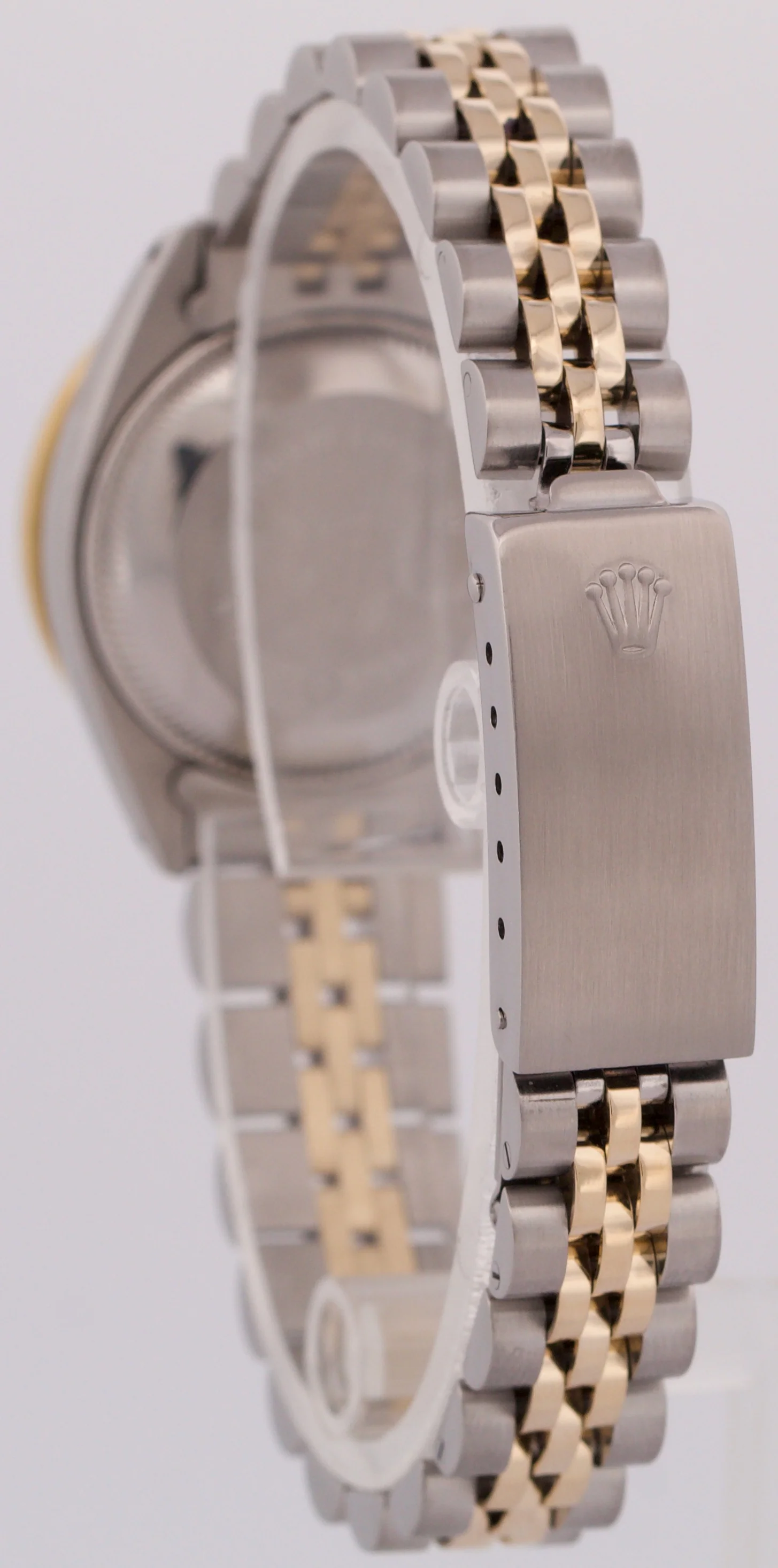 VINTAGE Rolex DateJust 26mm MOP DIAMOND 18K Yellow Gold Steel JUBILEE 6917 BOX - Image 5